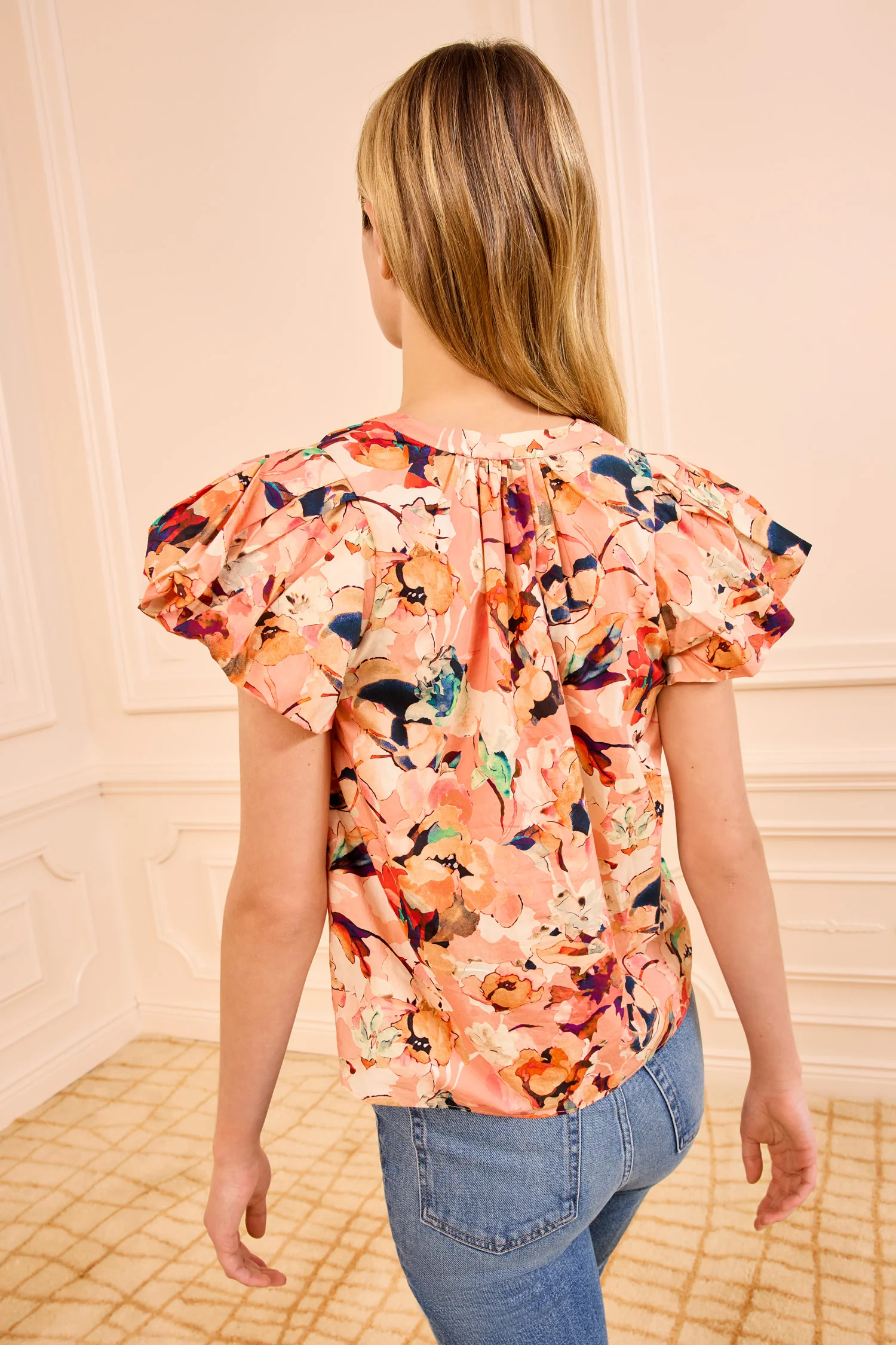 Abril Cotton Top - Camellia - Image 4