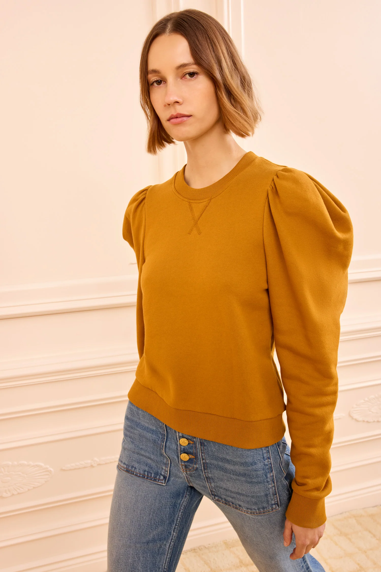 Adeline Terry Pullover - Tourmaline