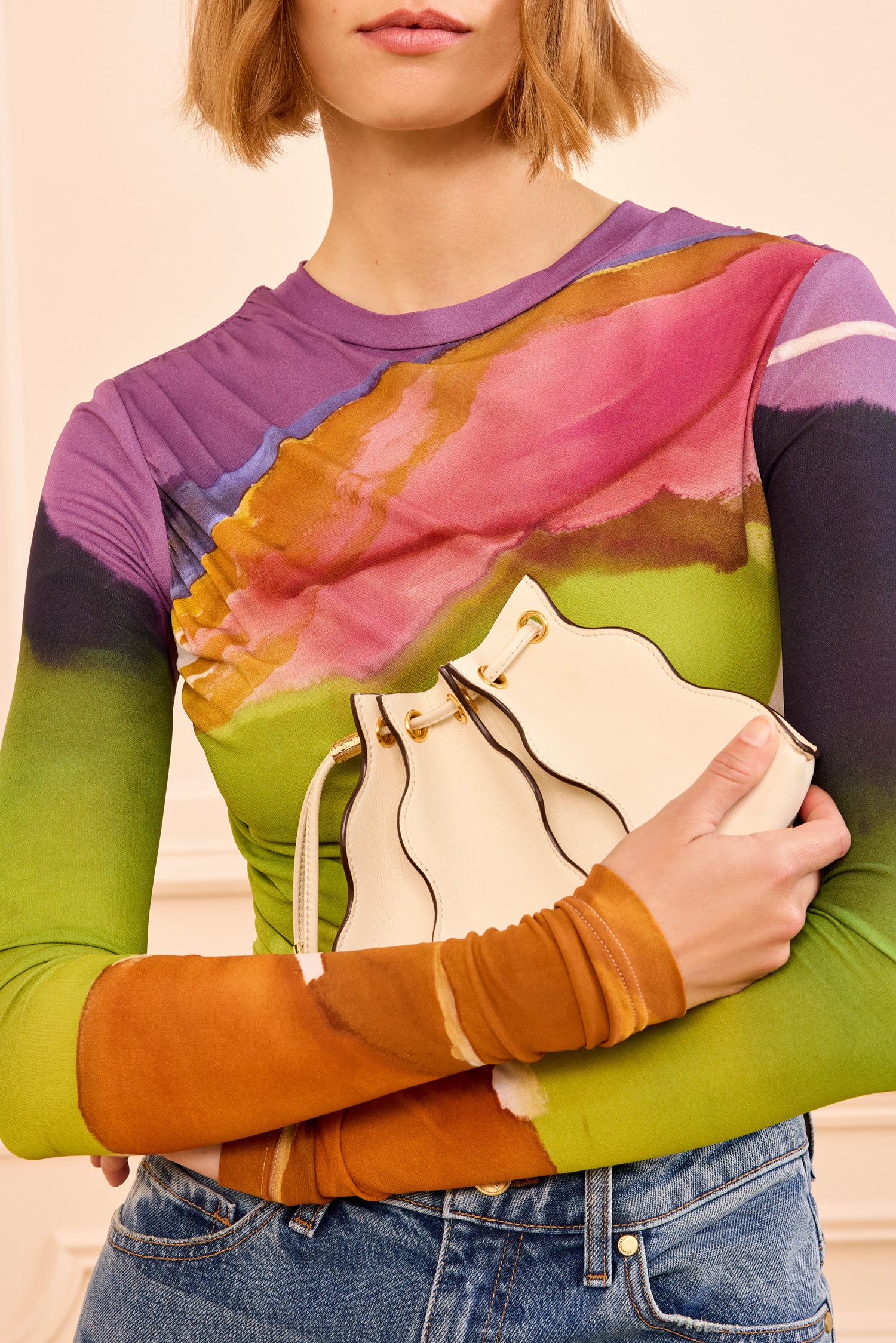 Adria Small Crossbody - Cowrie - Image 7