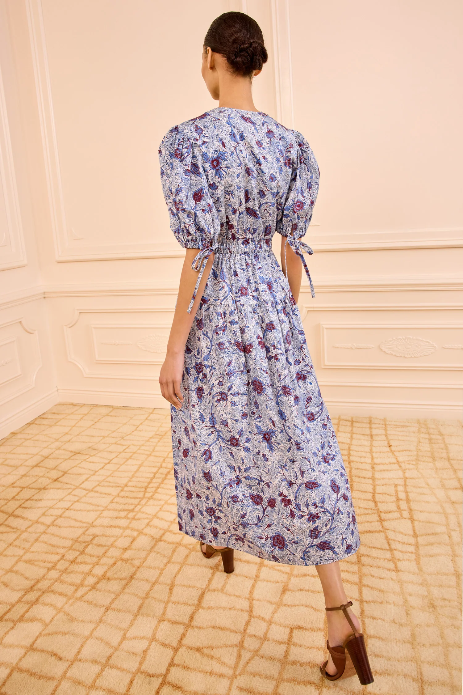 Adriana Cotton Dress - Gardenia - Image 4