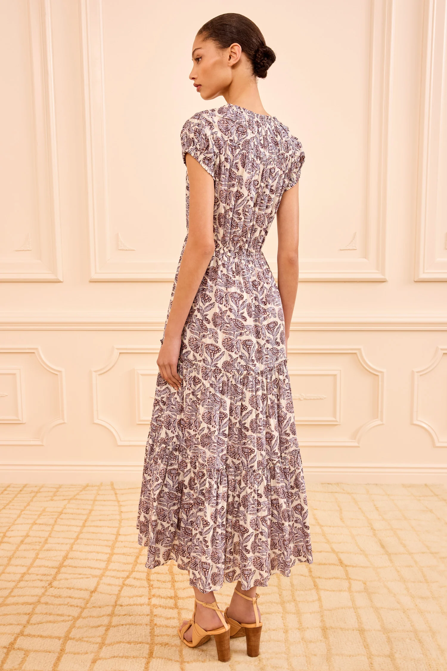Alexi Midi Dress - Meadow - Image 4