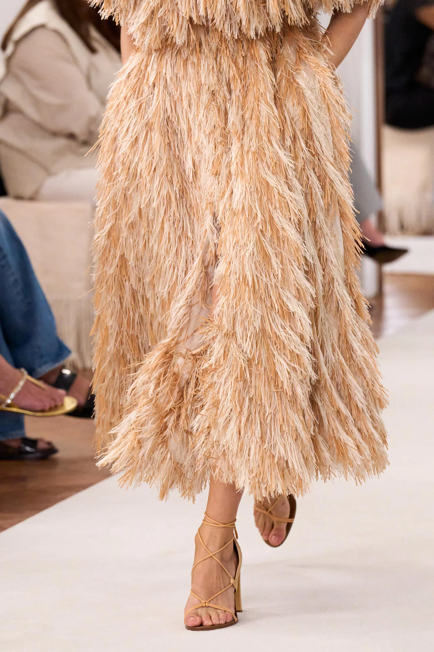 Amalia Rafia Coat - Sand Dollar - Image 7