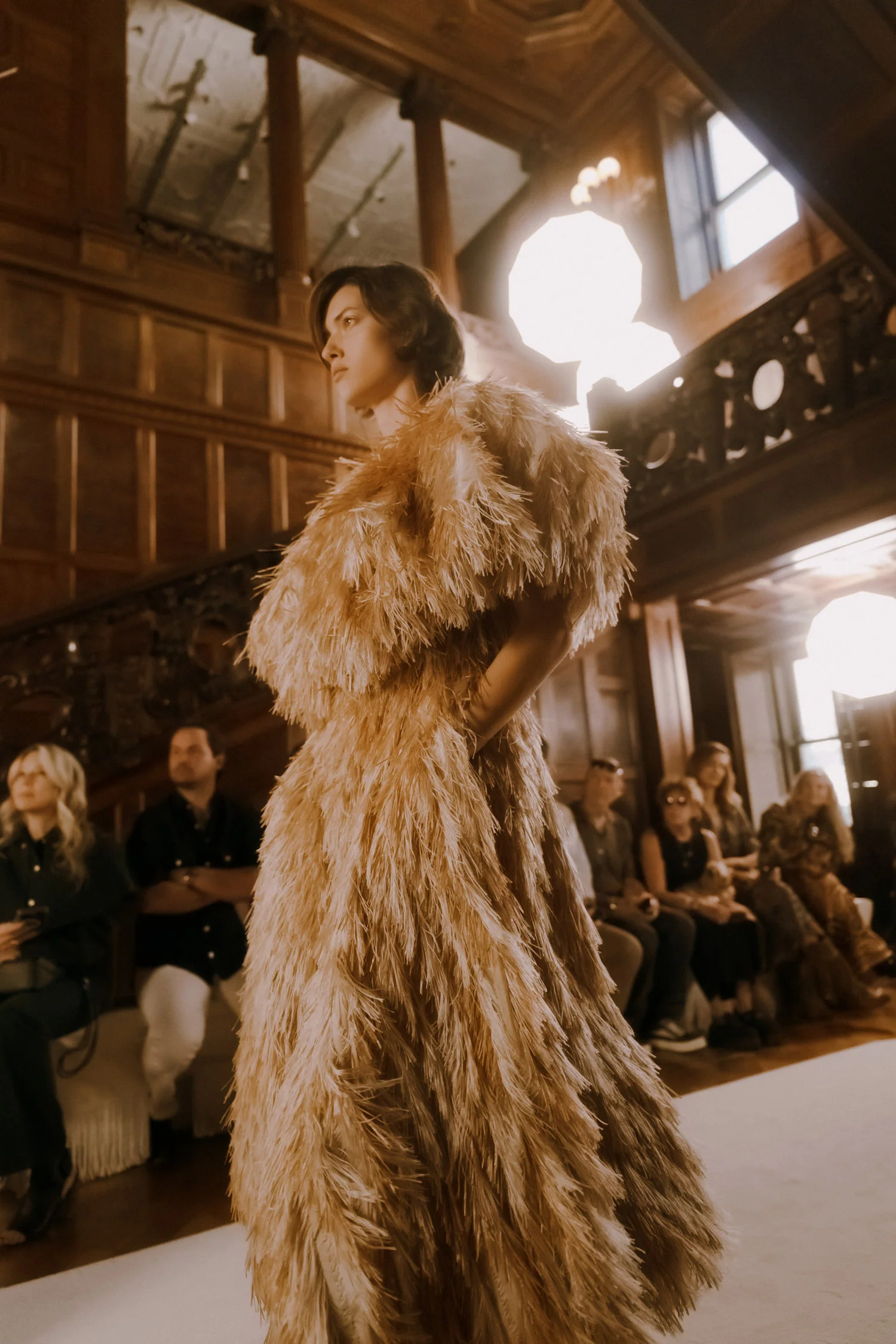 Amalia Rafia Coat - Sand Dollar - Image 8
