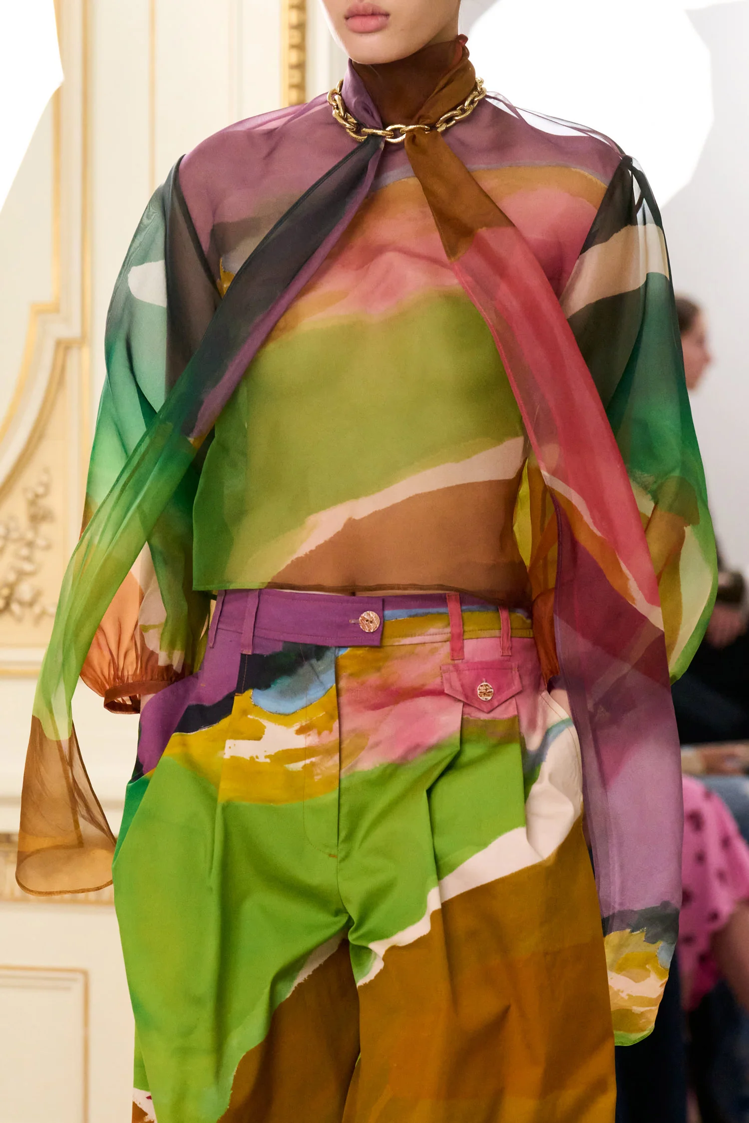 Anisa Organza Blouse - Nature Abhors A Vacuum - Image 6