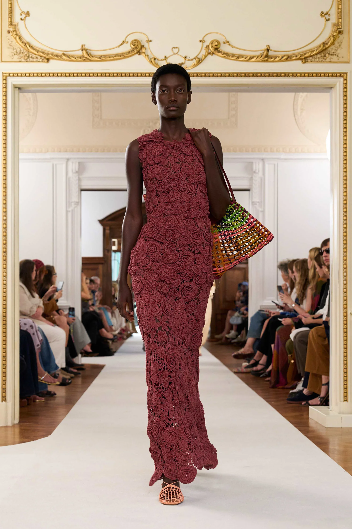 Anita Hand Crochet Dress - Agate - Image 6