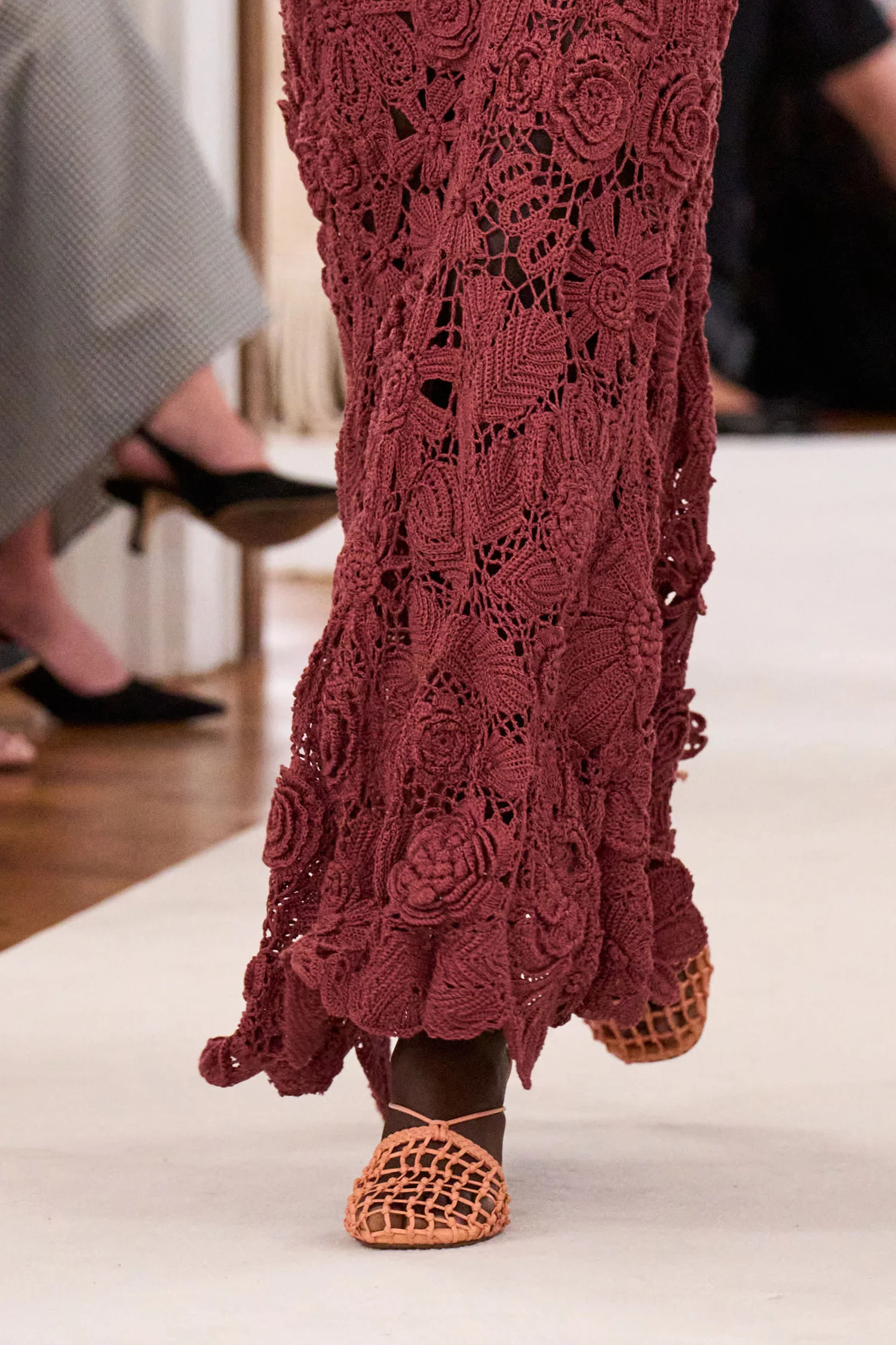 Anita Hand Crochet Dress - Agate - Image 7