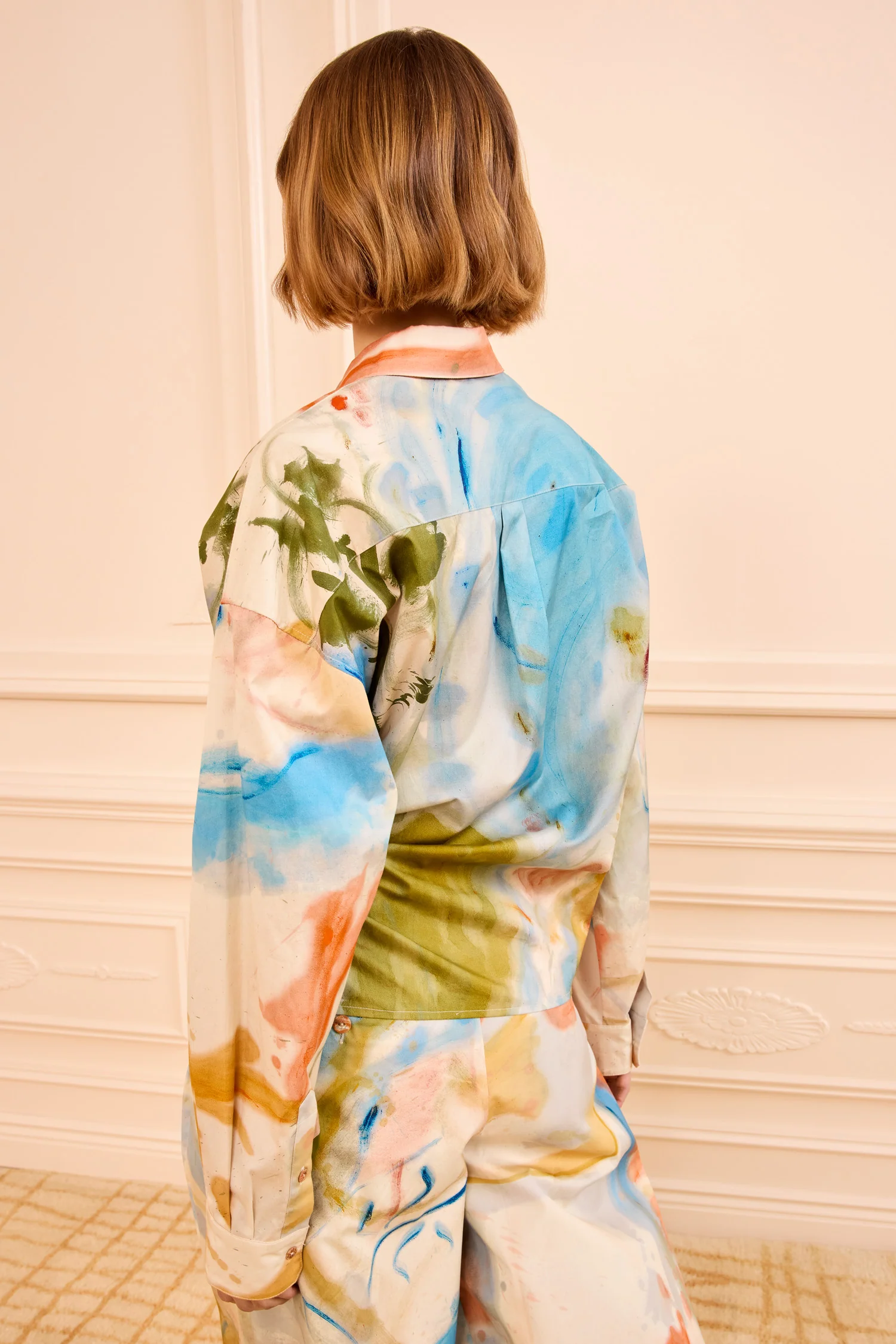 Artist Cotton Blouse - Western Dream - Image 5