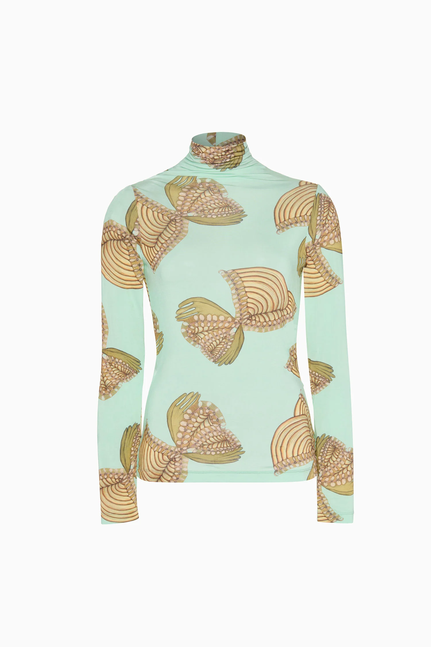 Aurelia Turtleneck - Water Blossoms - Image 5