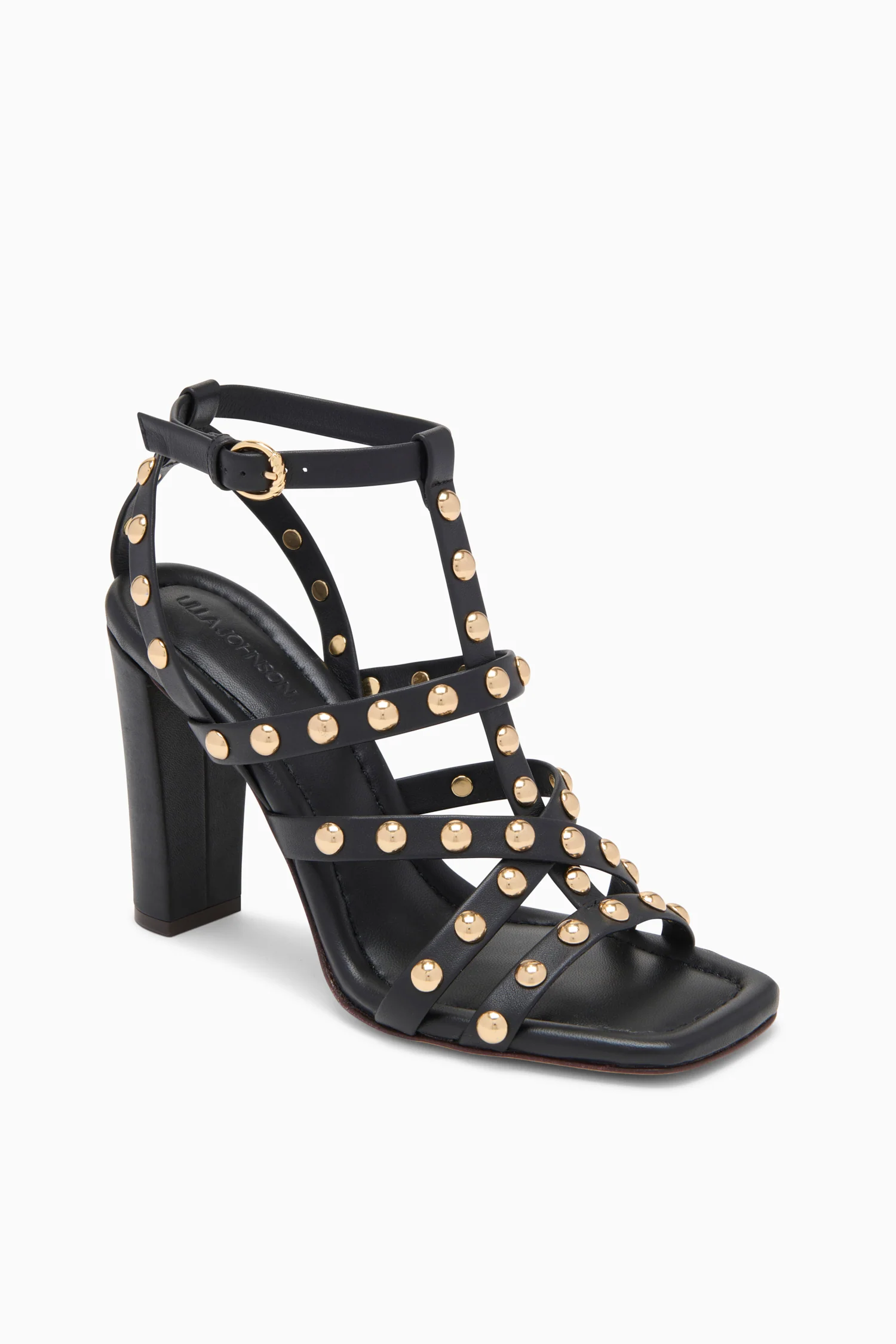 Bijou Studded High Heel - Noir - Image 2