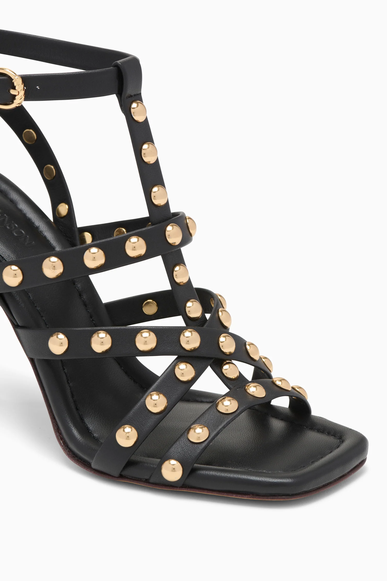 Bijou Studded High Heel - Noir - Image 3