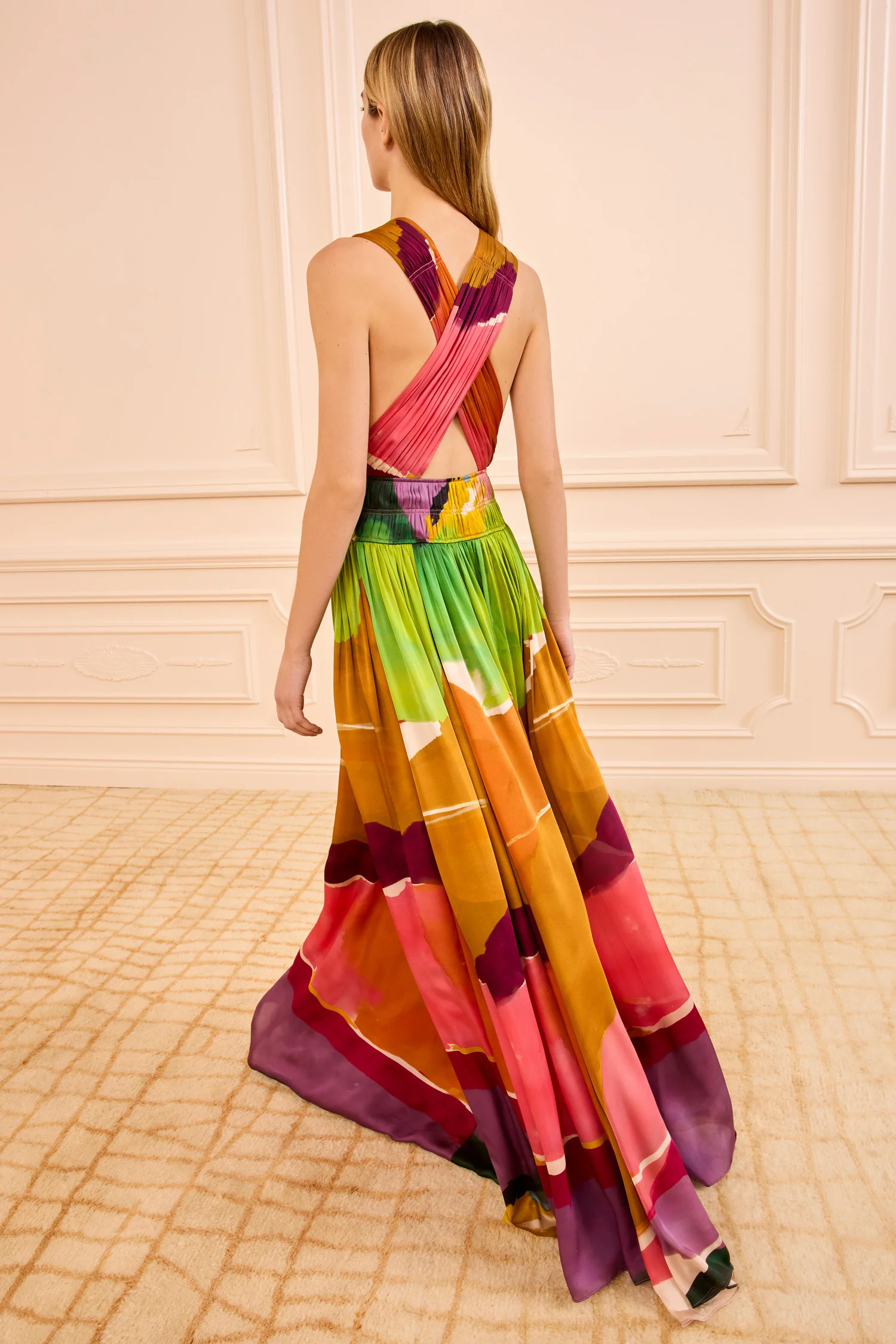 Boheme Silk Gown - Nature Abhors A Vacuum - Image 4
