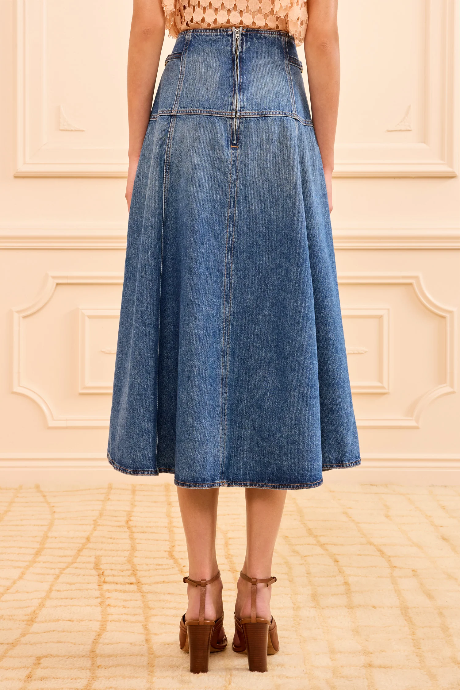 The Brigette Skirt - Danube - Image 5