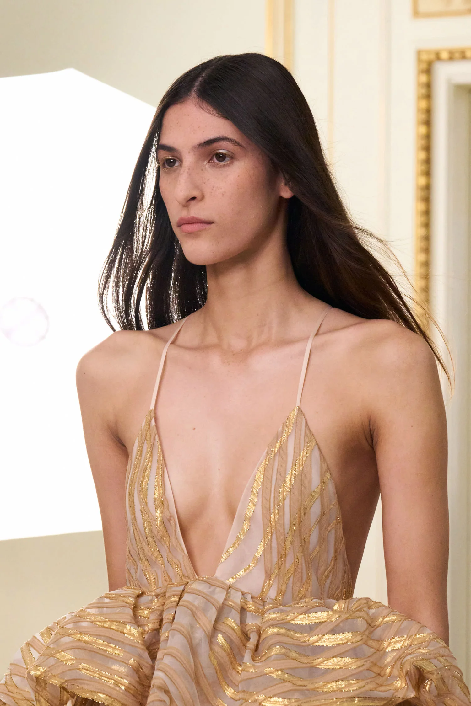 Camelia Gown with Lurex - Nautilis - Image 7