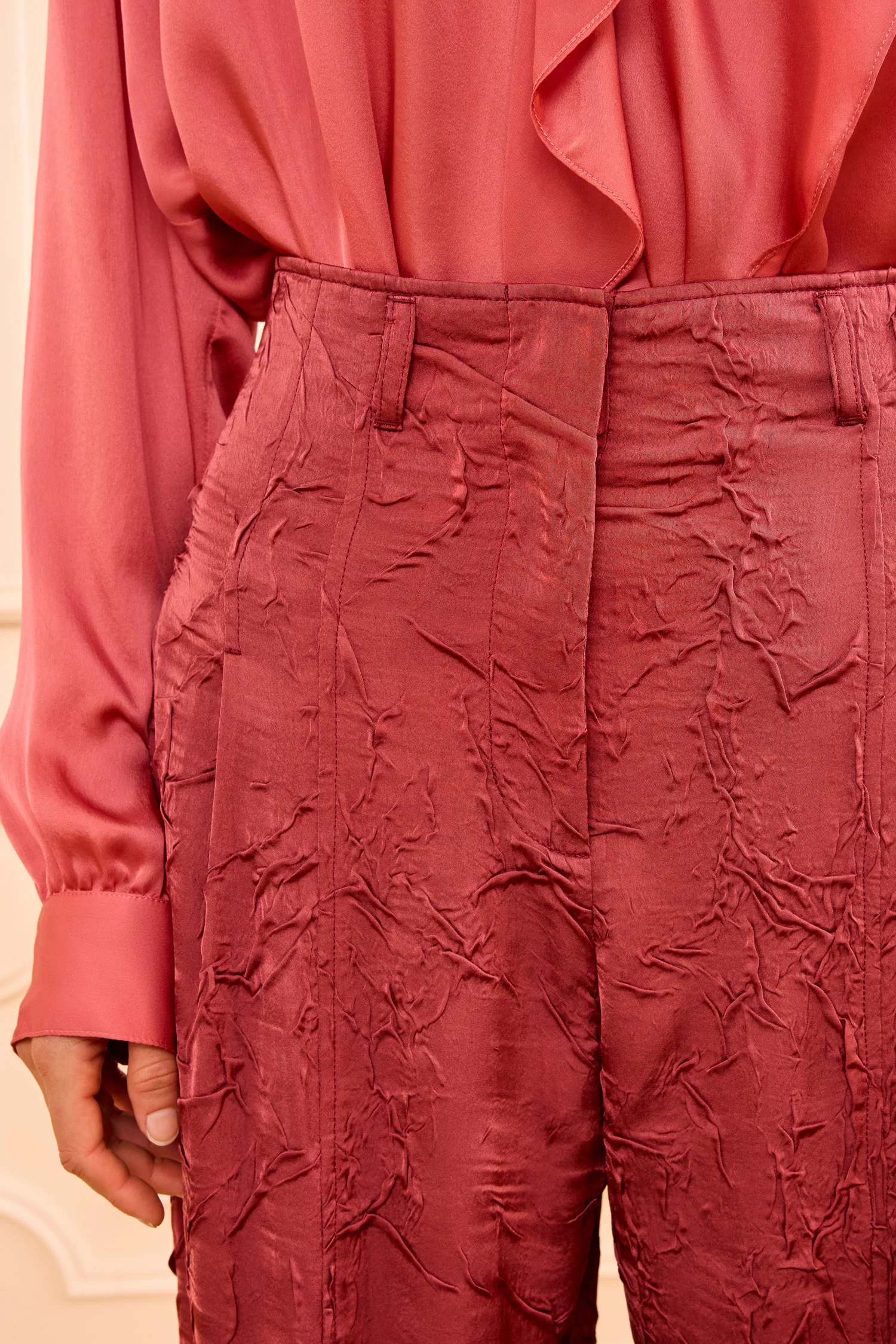 Carine High Waisted Pant - Fig - Image 4