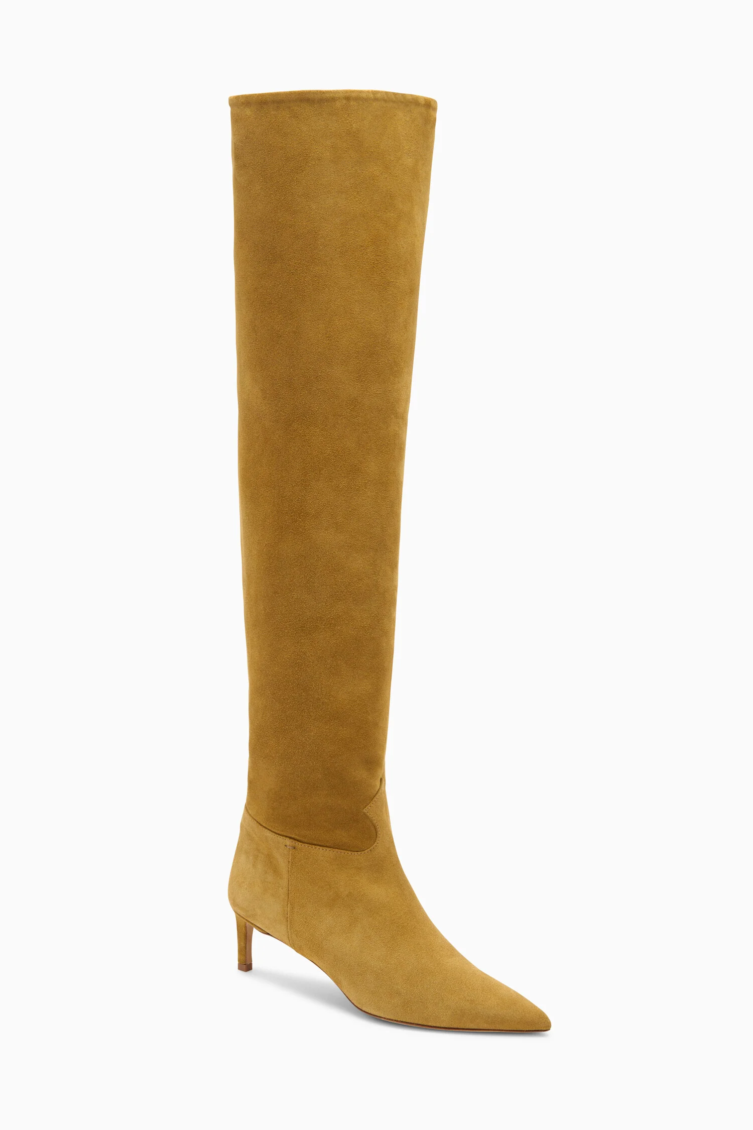Carolina Kitten Heel Boot - Pistachio - Image 2