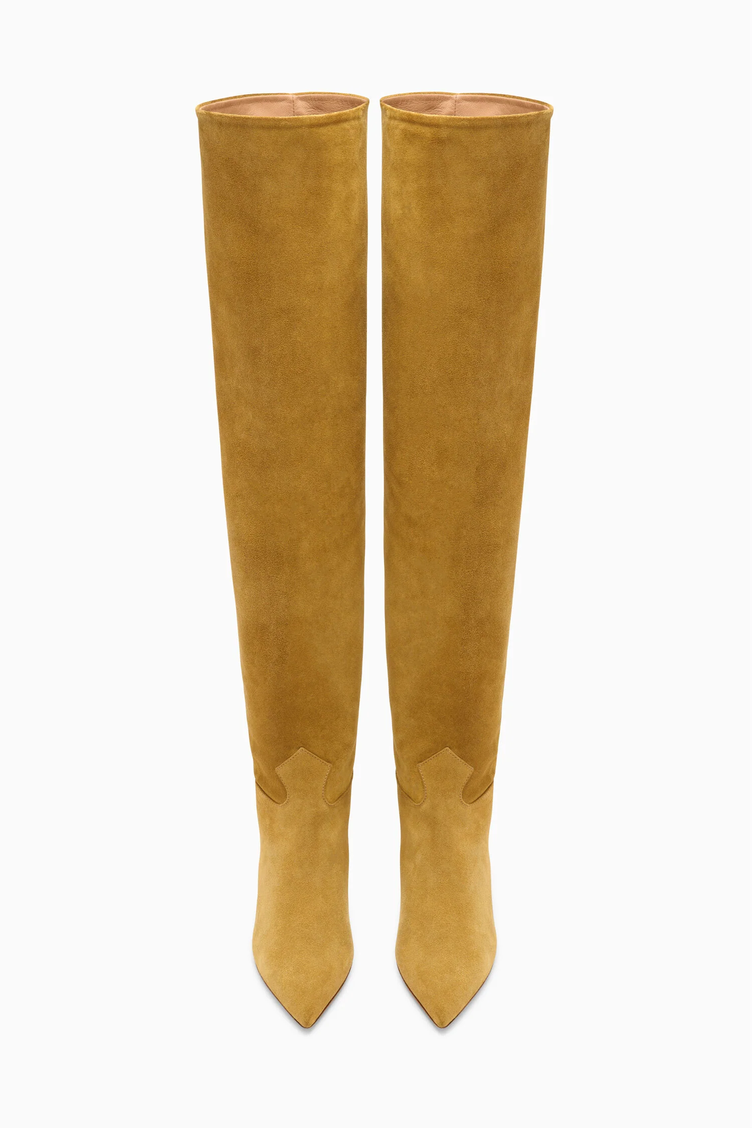 Carolina Kitten Heel Boot - Pistachio - Image 4