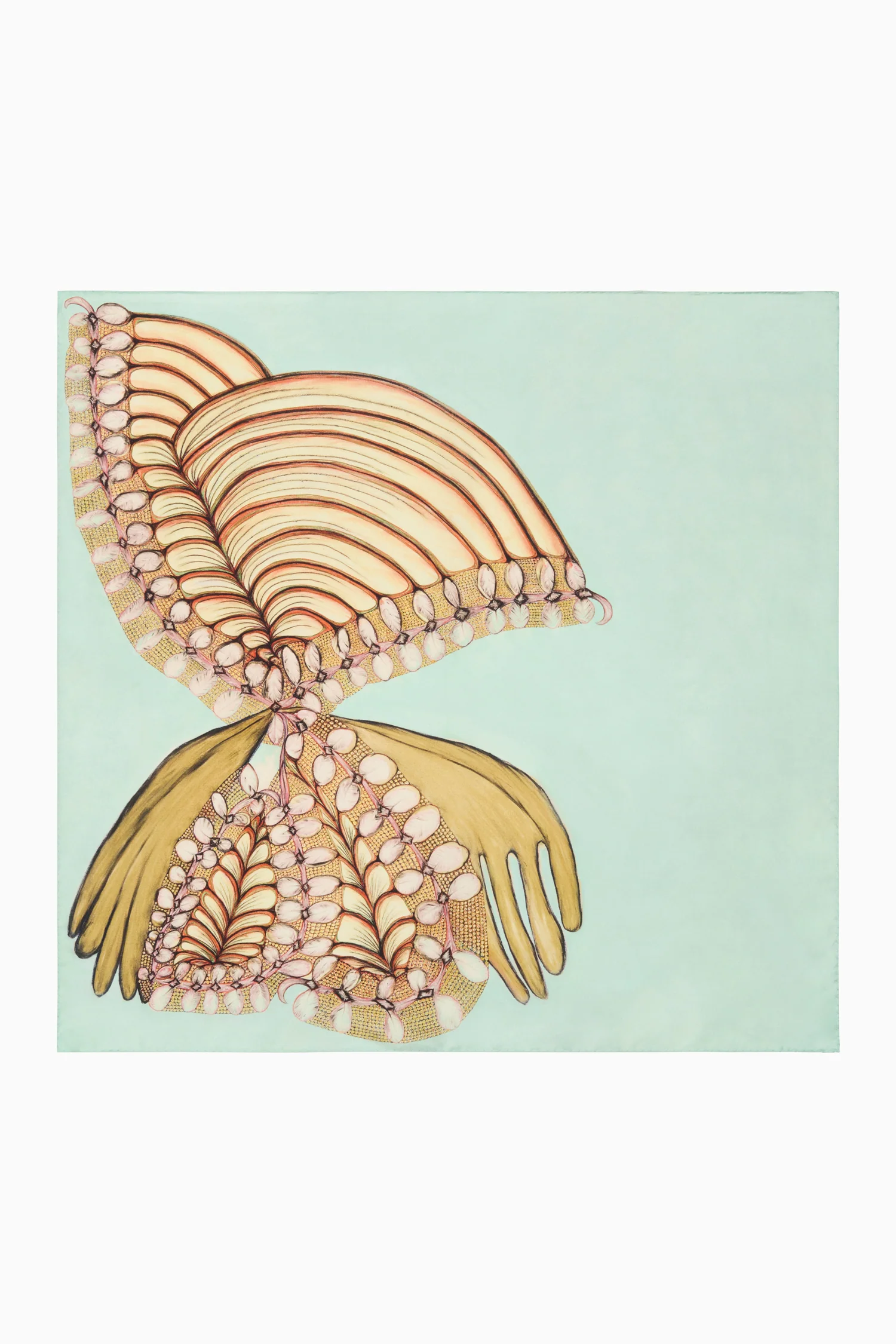 Chiara Scarf - Water Blossoms - Image 2