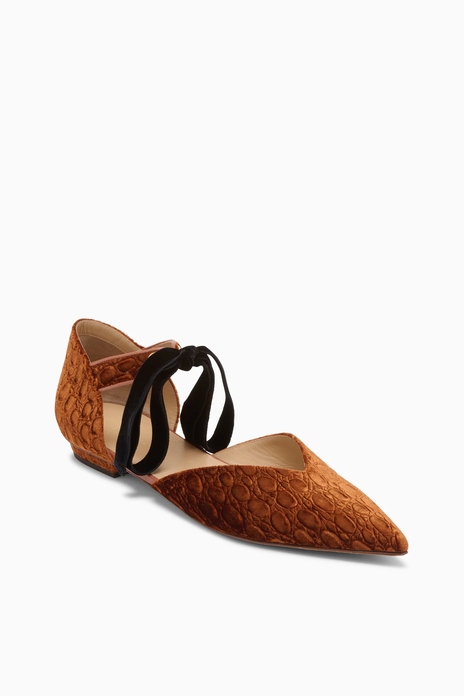 Corinna Eyelet Flat - Sierra - Image 2