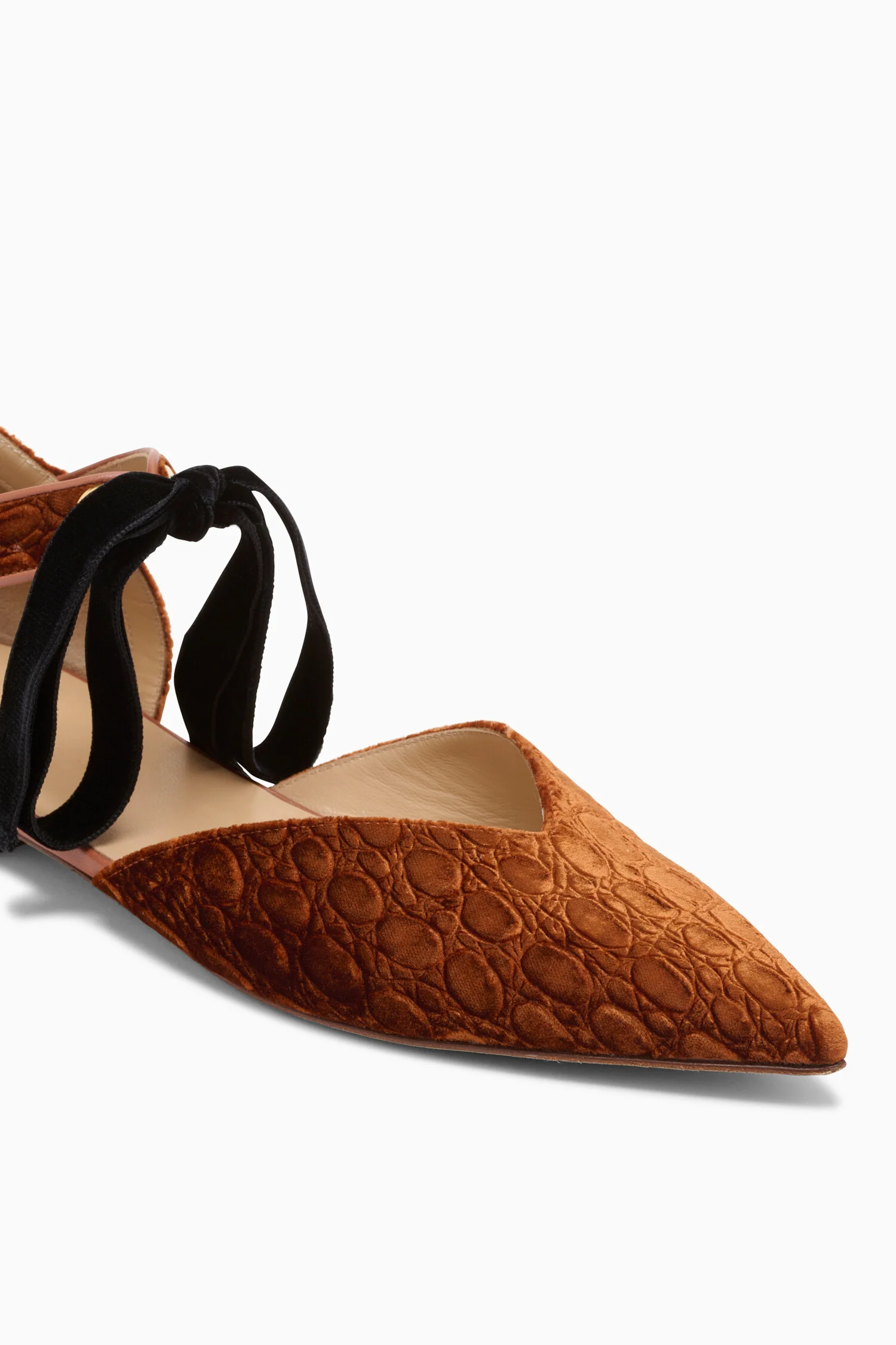 Corinna Eyelet Flat - Sierra - Image 3