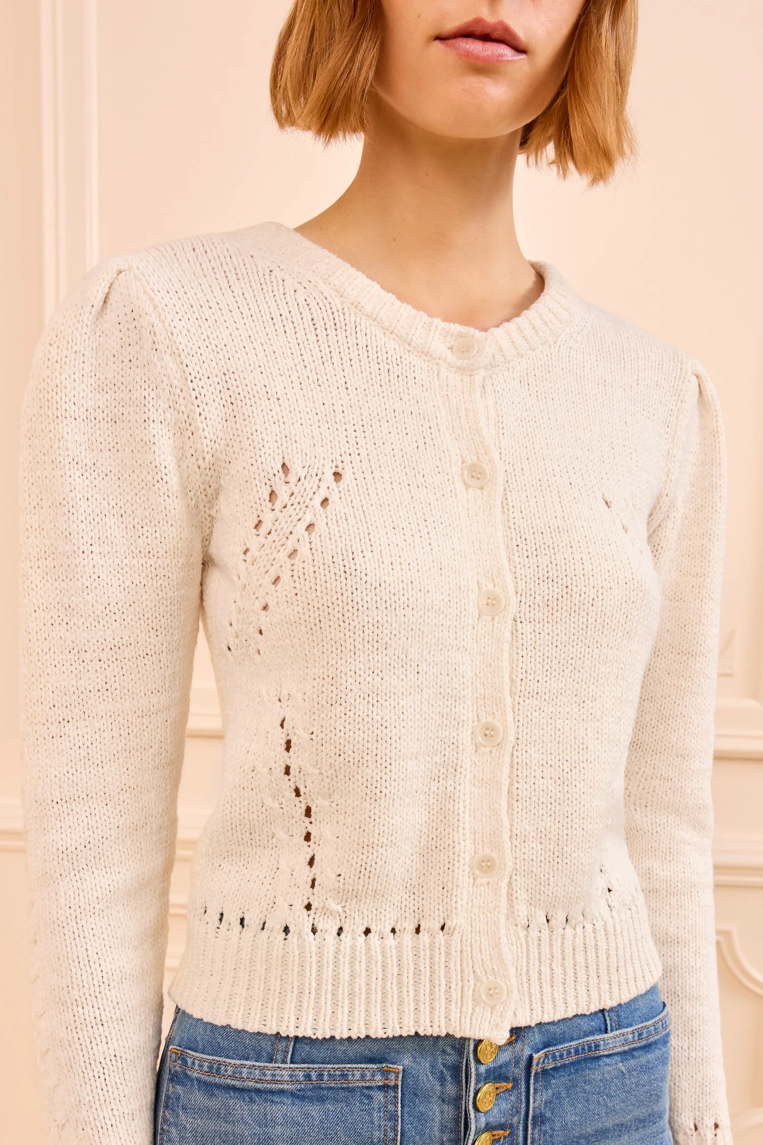Delphina Cardigan - Cowrie - Image 2