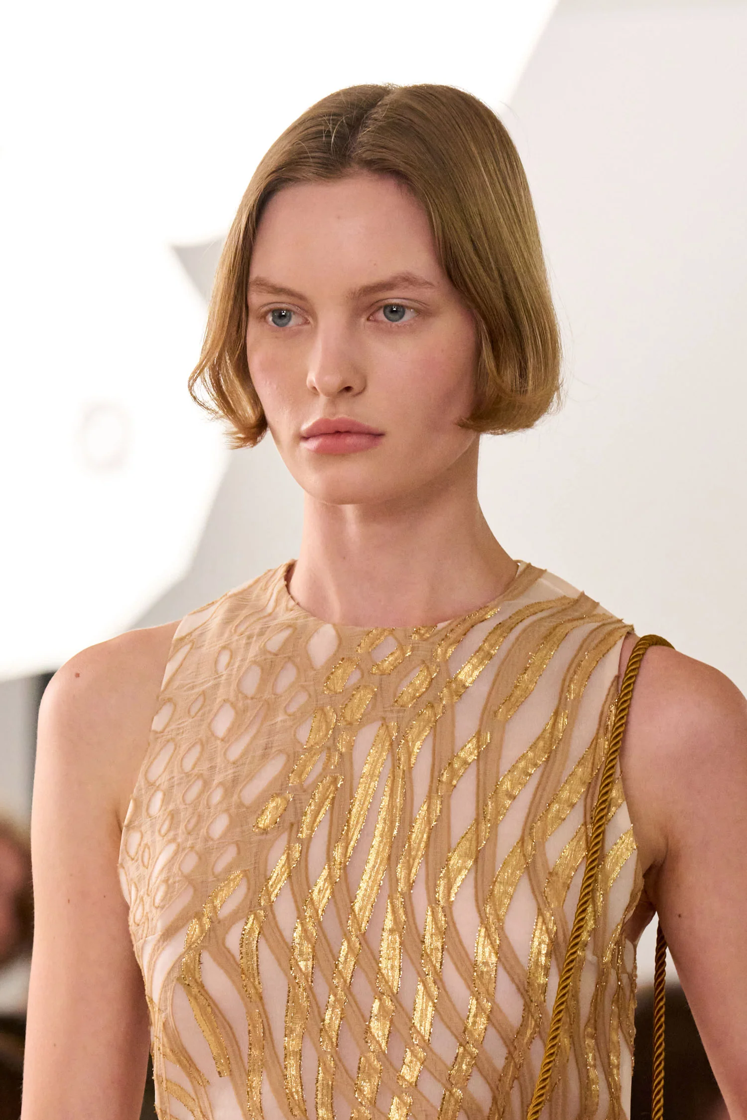 Divina Backless Top with Lurex - Nautilis - Image 5