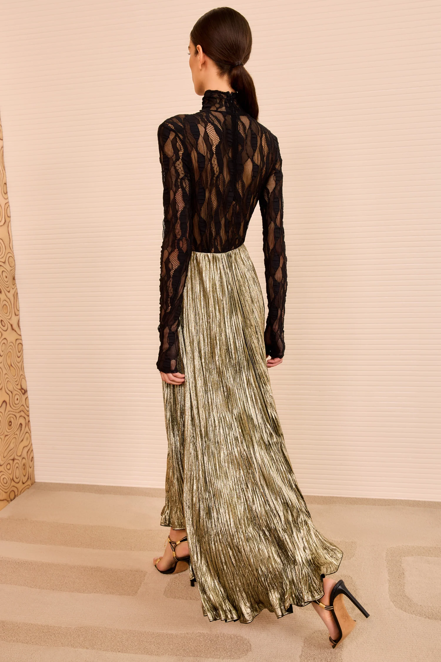 Elsa Pleated Long Skirt - Lumen - Image 5
