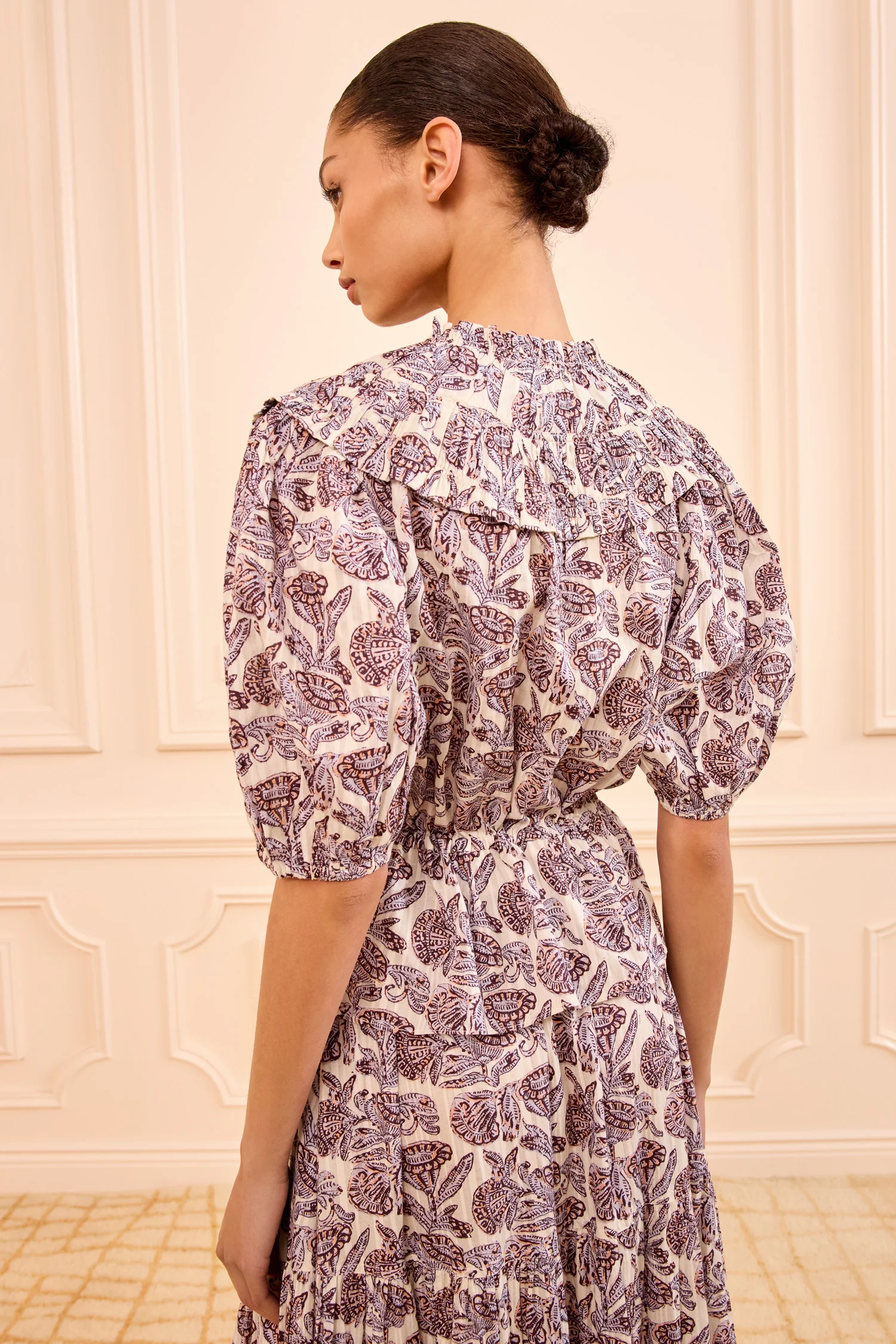 Elvie Cotton Top - Meadow - Image 5