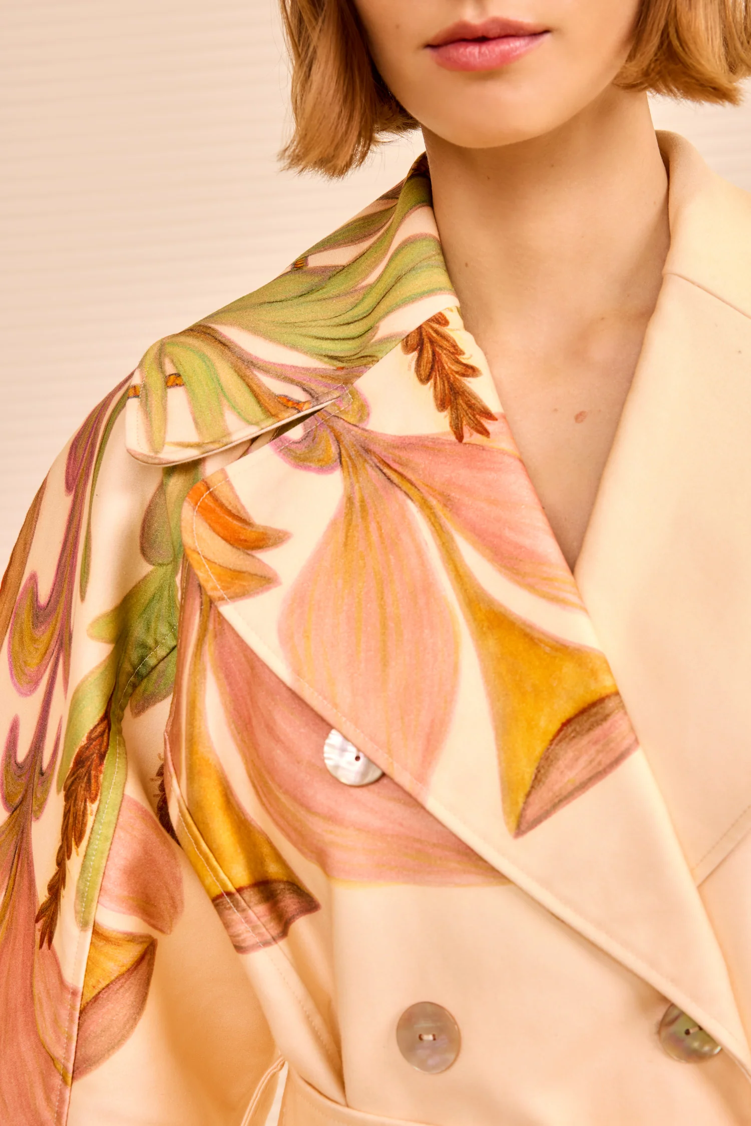 Fleur Belted Trench Coat - Inner Nature - Image 3