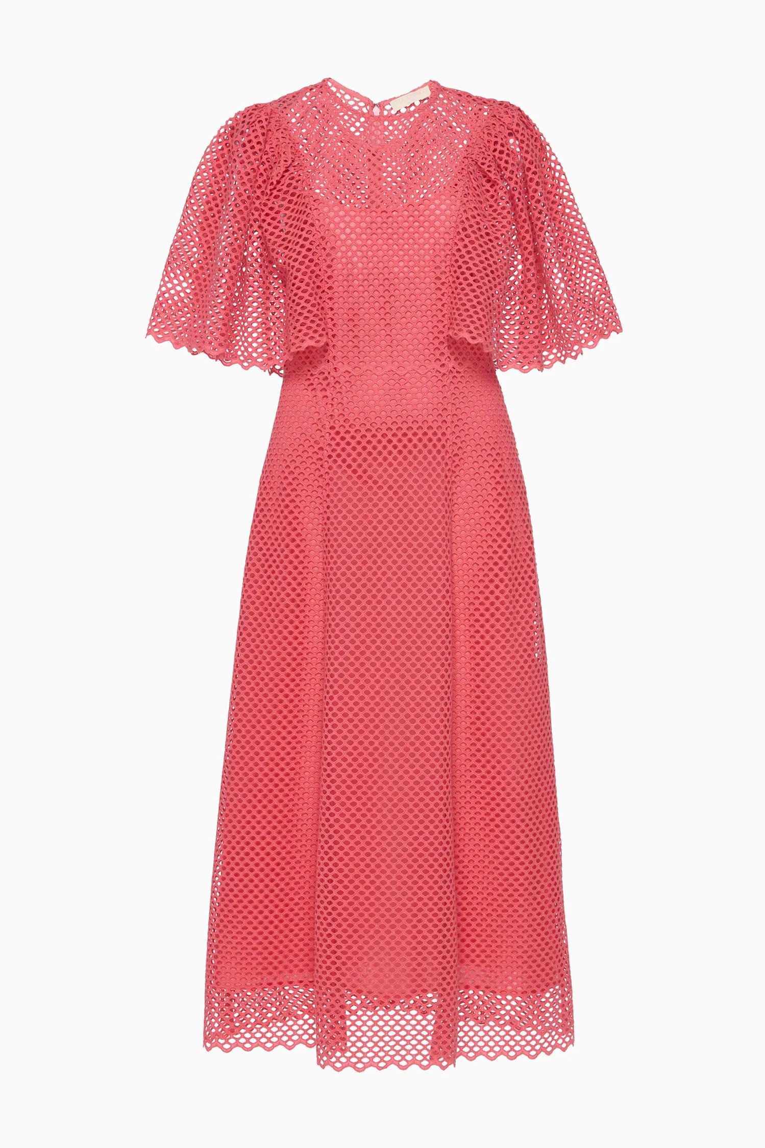 Gracelle Eyelet Cotton Dress - Dahlia - Image 5