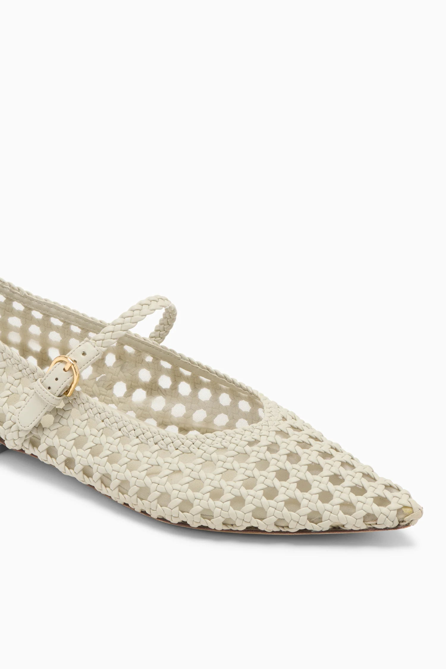 Gracie Pointy Toe Flat - Cowrie - Image 2
