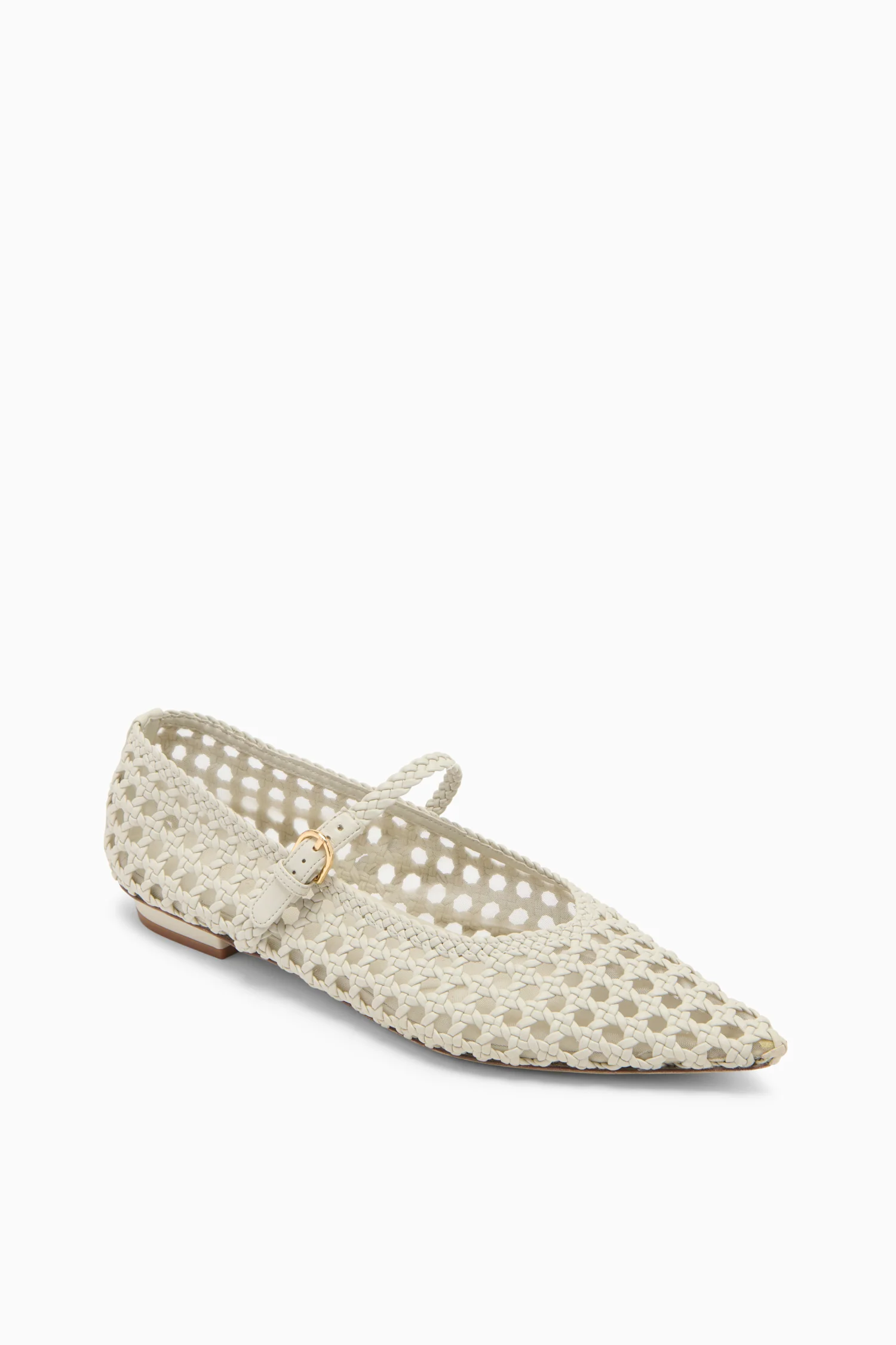 Gracie Pointy Toe Flat - Cowrie - Image 3