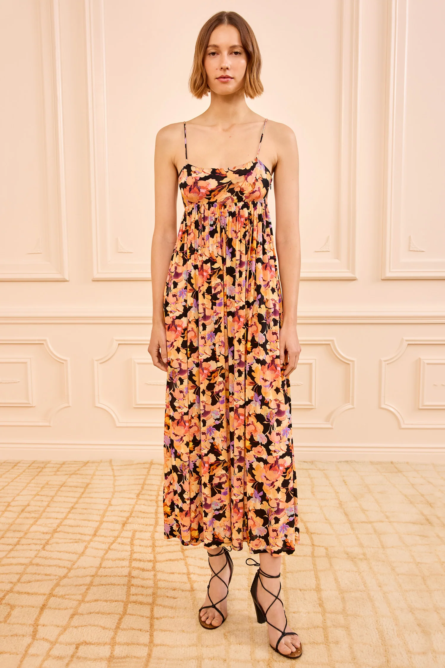 Hayes Jersey Dress - Night Bloom - Image 3