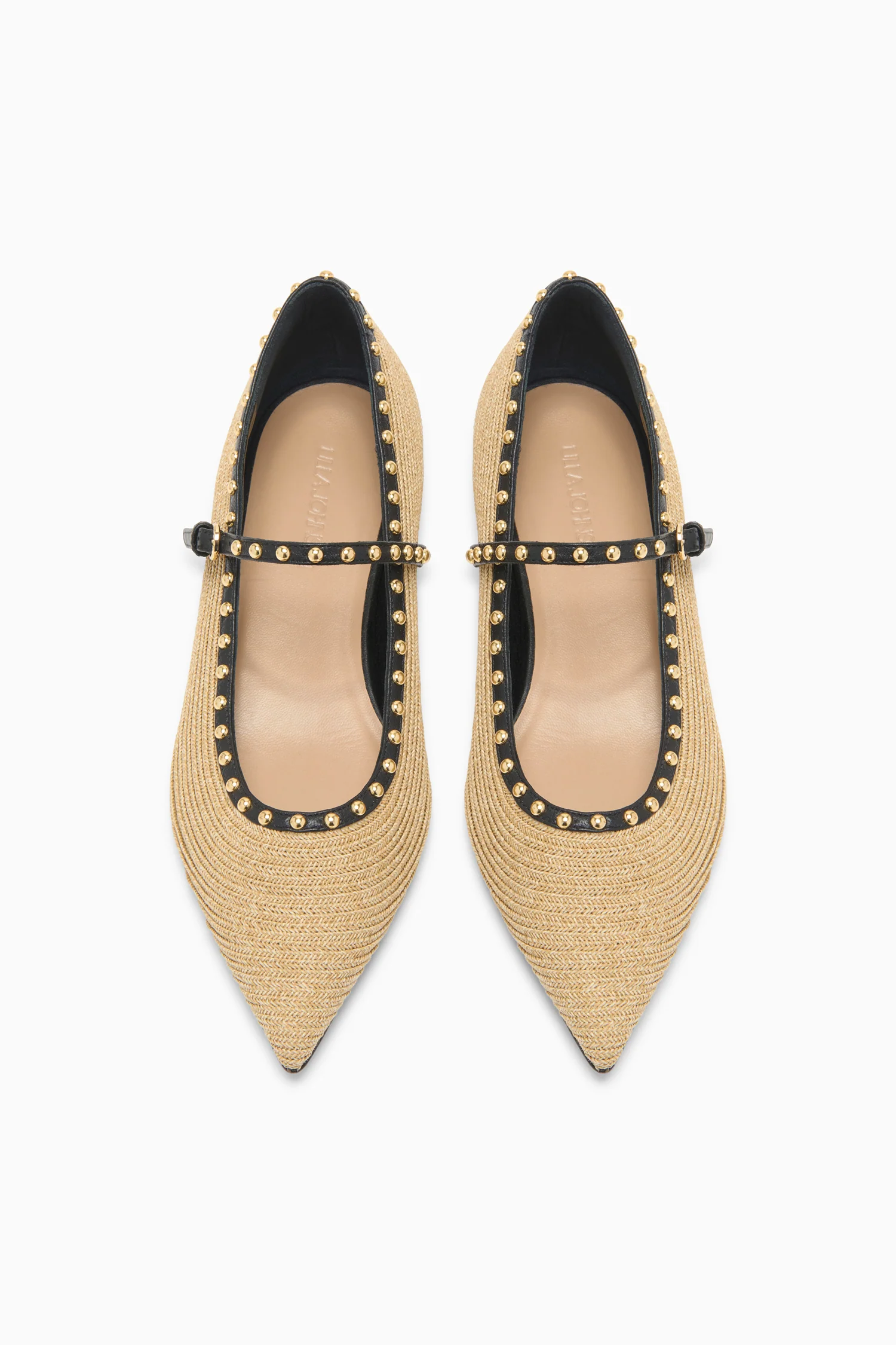 Hera Raffia Ballet Flat - Natural - Image 4