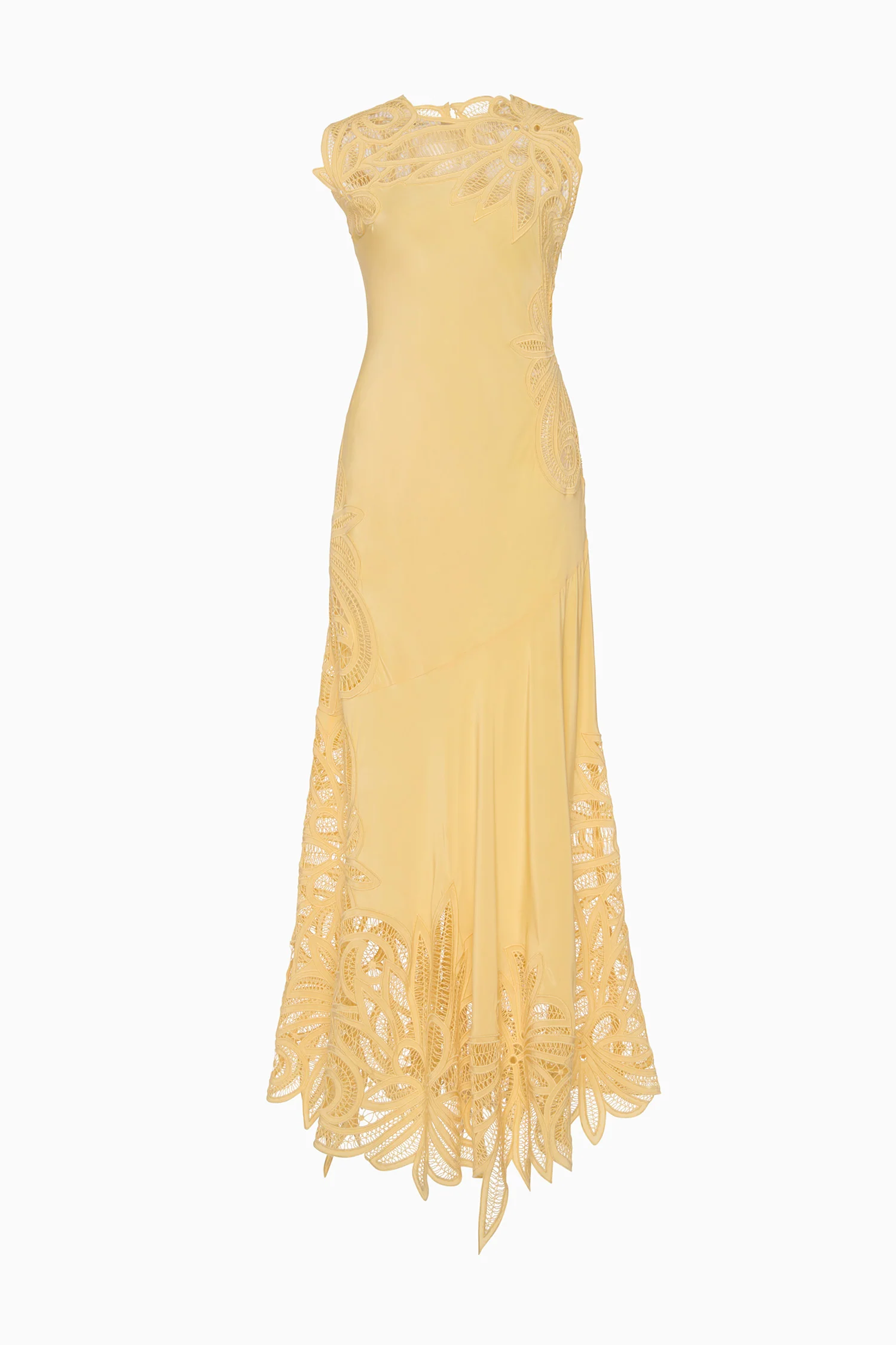 Idra Lace Applique Dress - Dandelion - Image 5