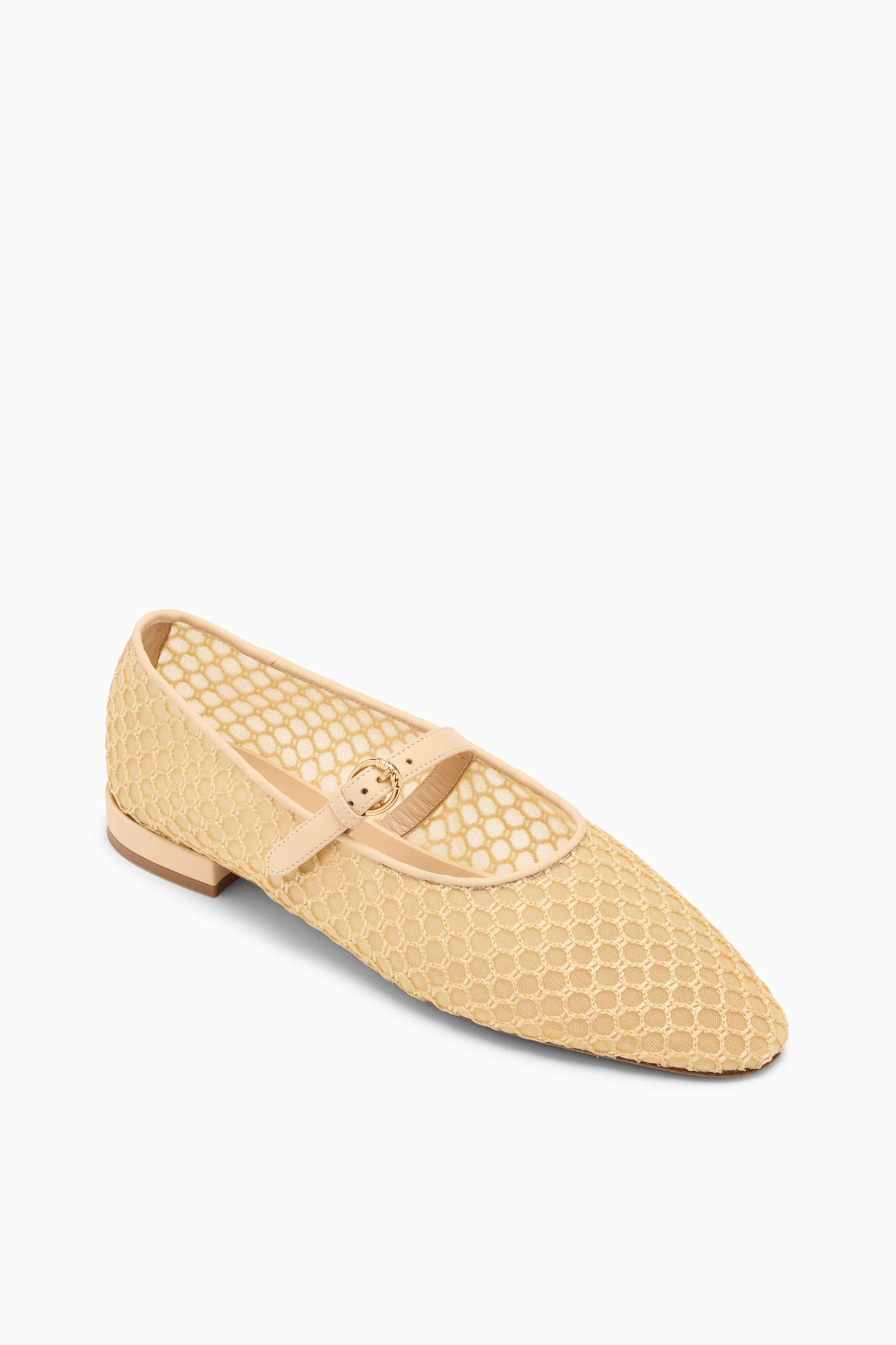 Isobel Mesh Ballet Flat - Sand - Image 2