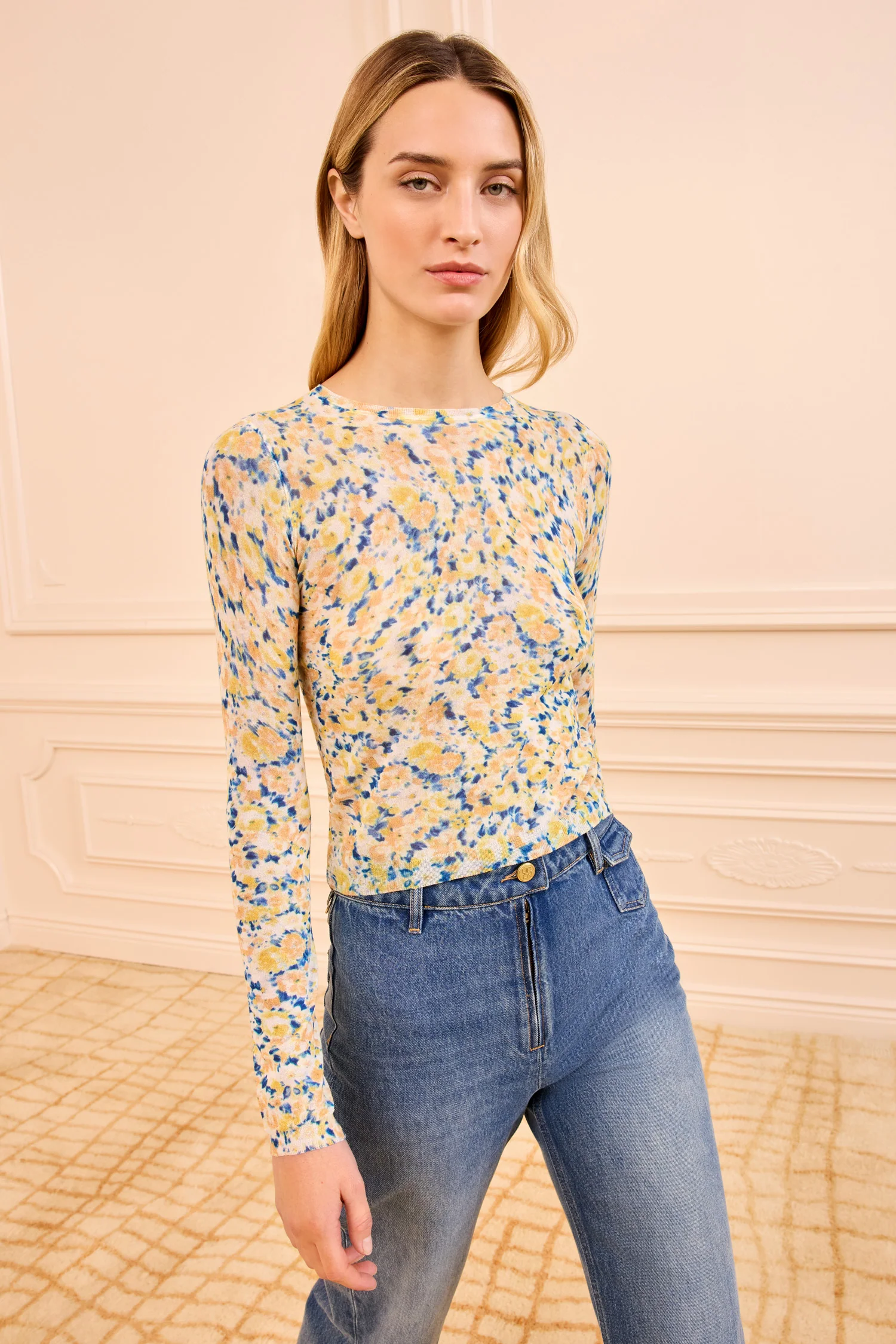 Jilliene Knit Pullover - Daffodil