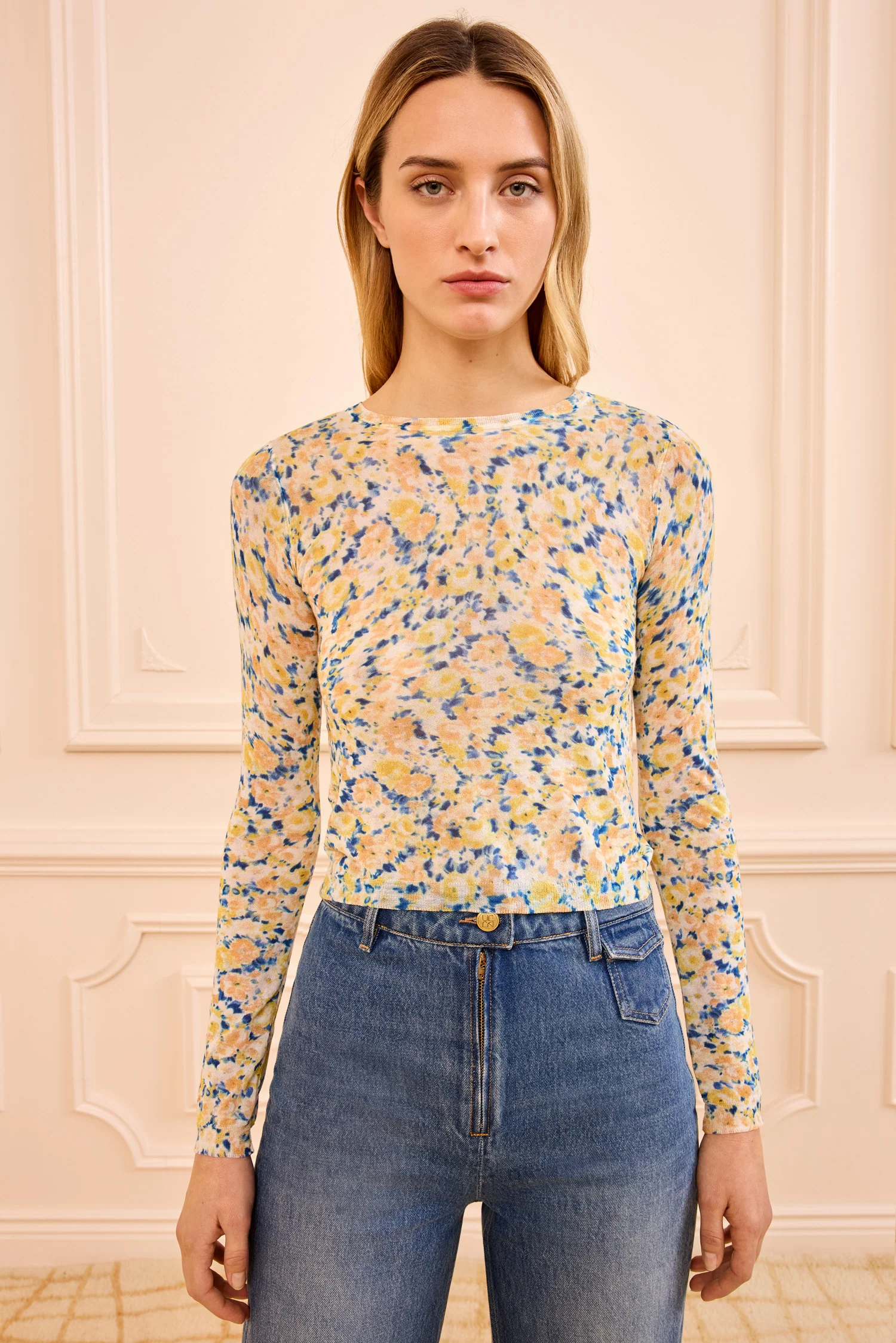 Jilliene Knit Pullover - Daffodil - Image 3