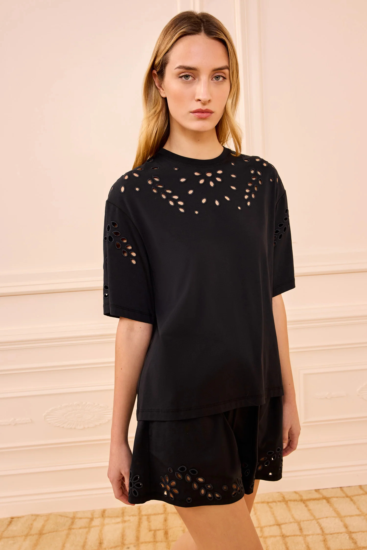 Kalesta Cotton Top - Noir - Image 3