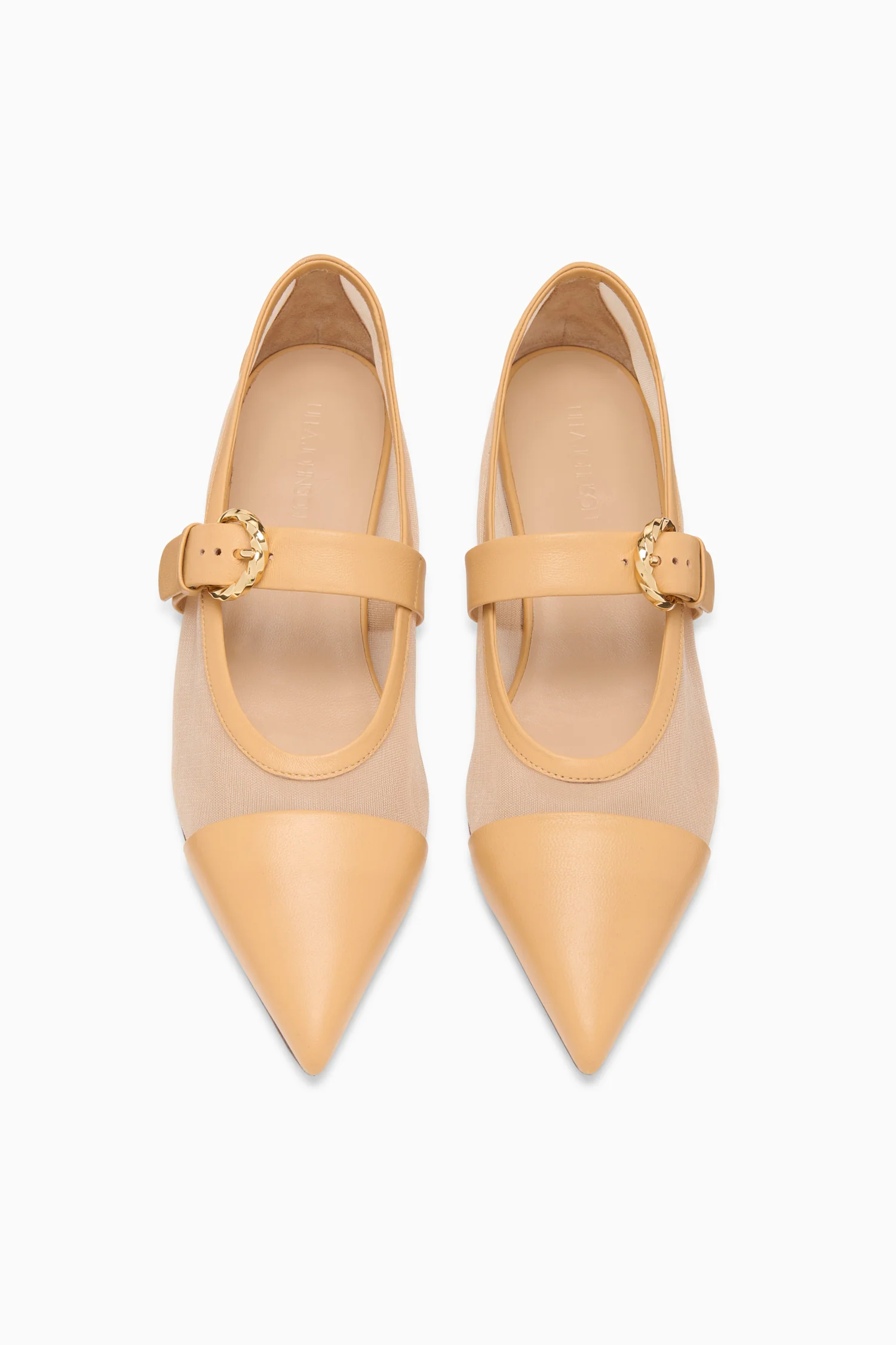 Kiki Mesh Flat - Almond - Image 4