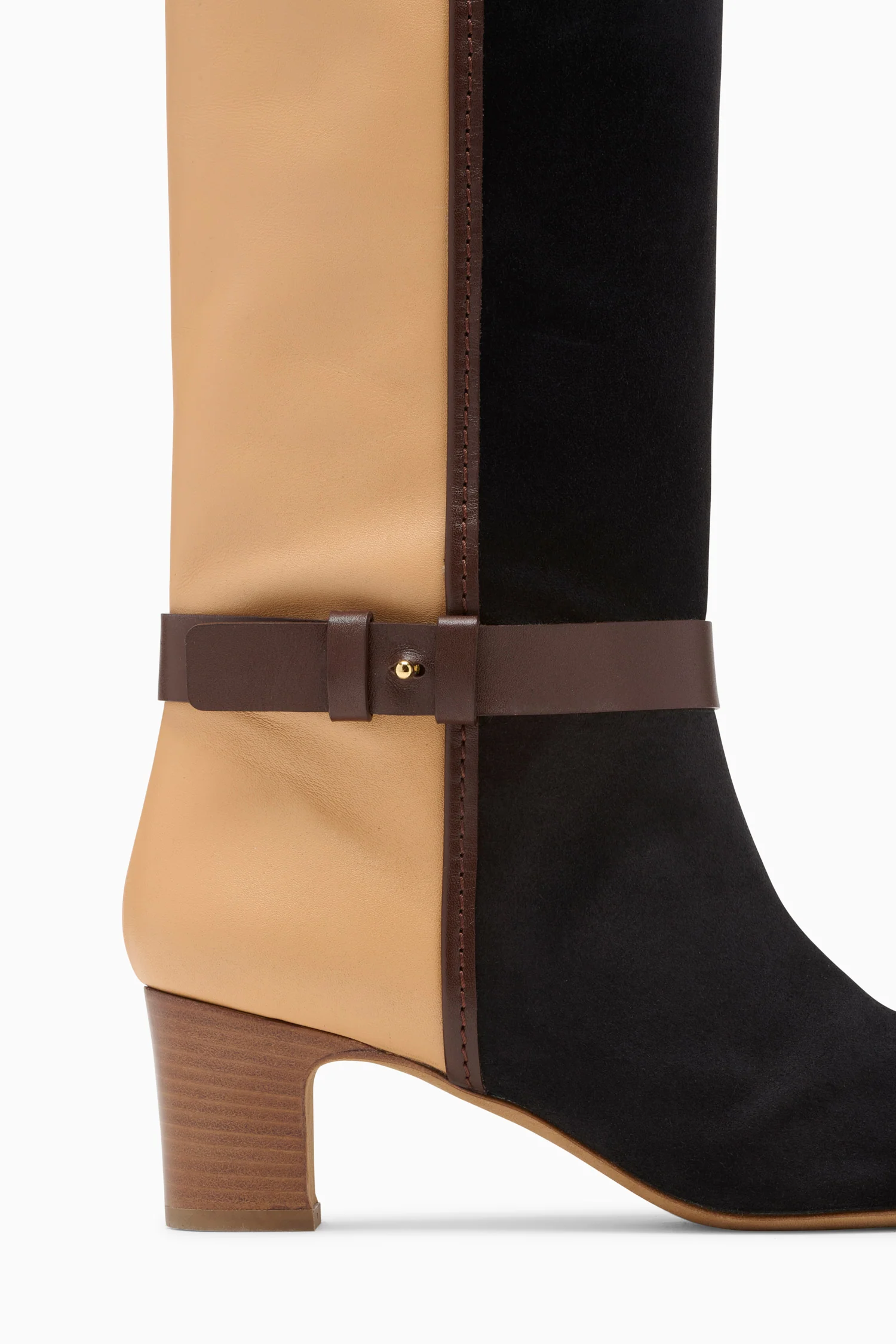 Kiki Patchwork Boot - Almond Mixte - Image 4