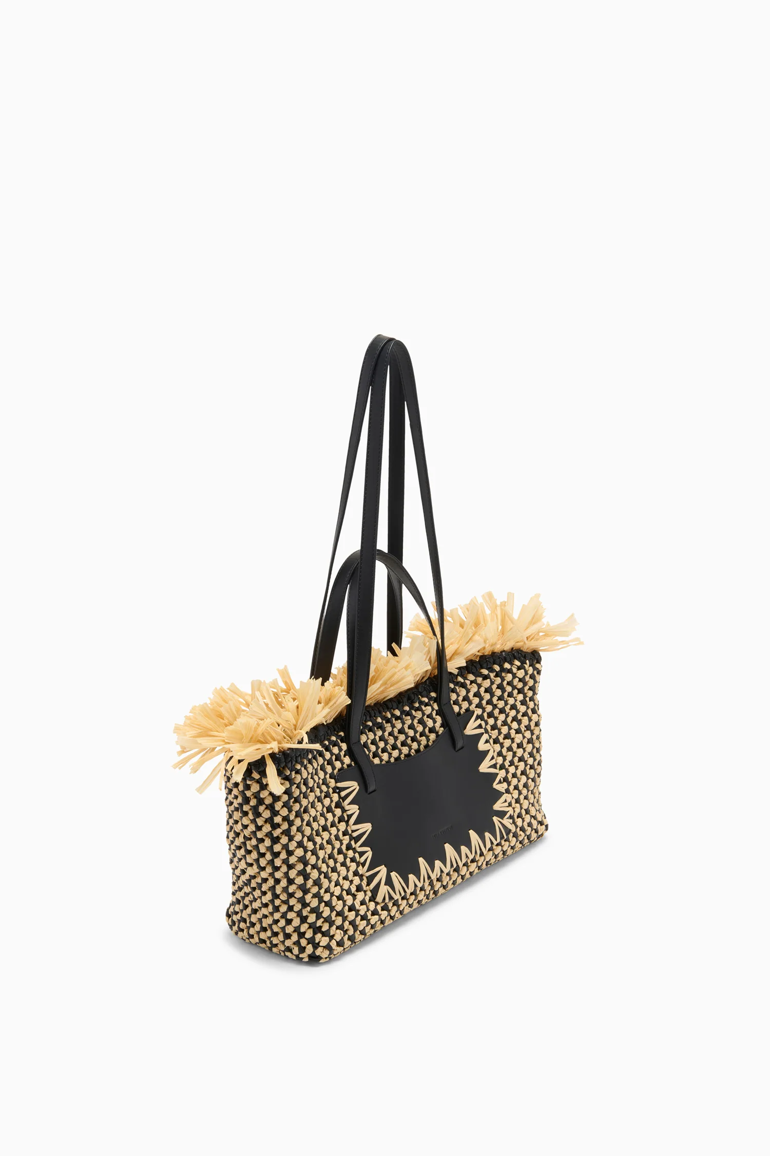 Lali Small E/W Tote - Noir Natural - Image 2