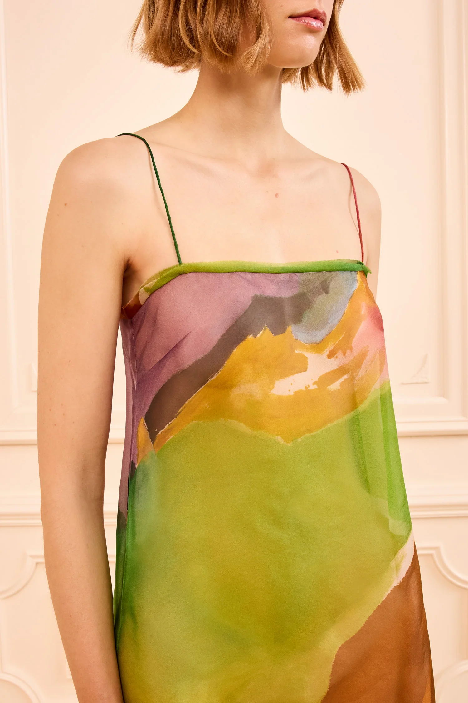 Landscape Organza Dress - Nature Abhors A Vacuum - Image 2