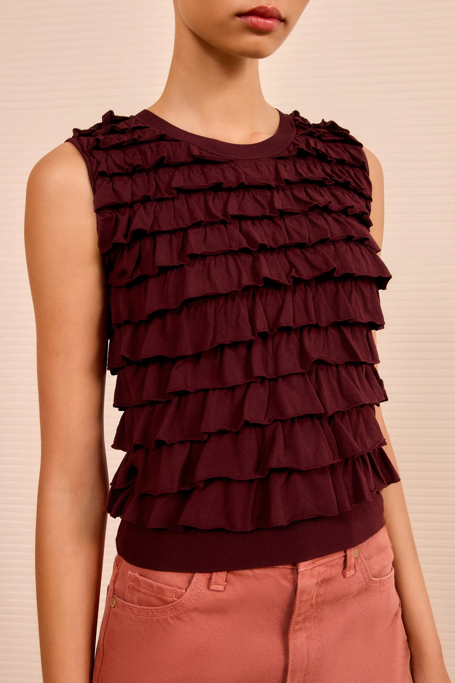 Lula Tank - Claret - Image 2