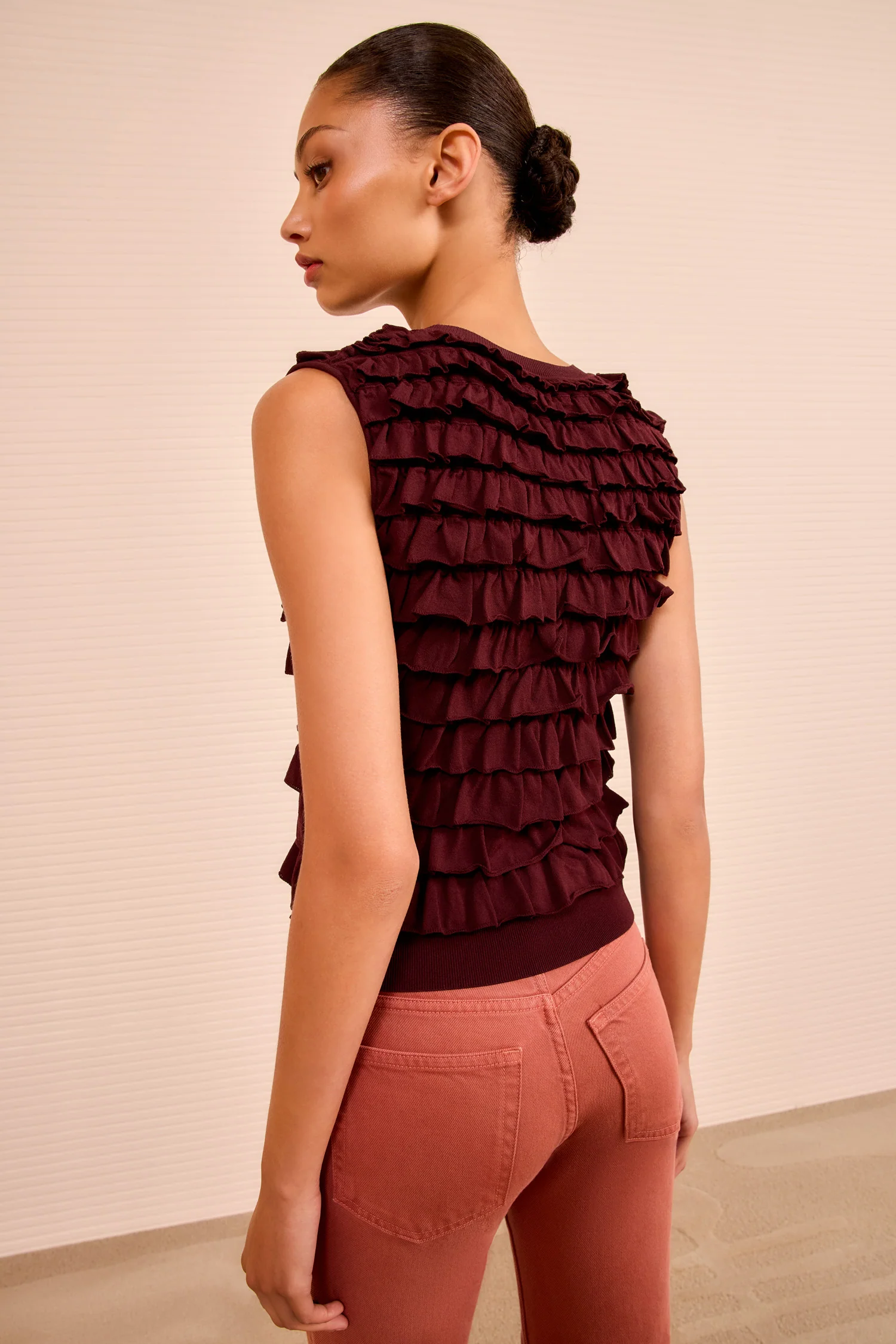 Lula Tank - Claret - Image 4