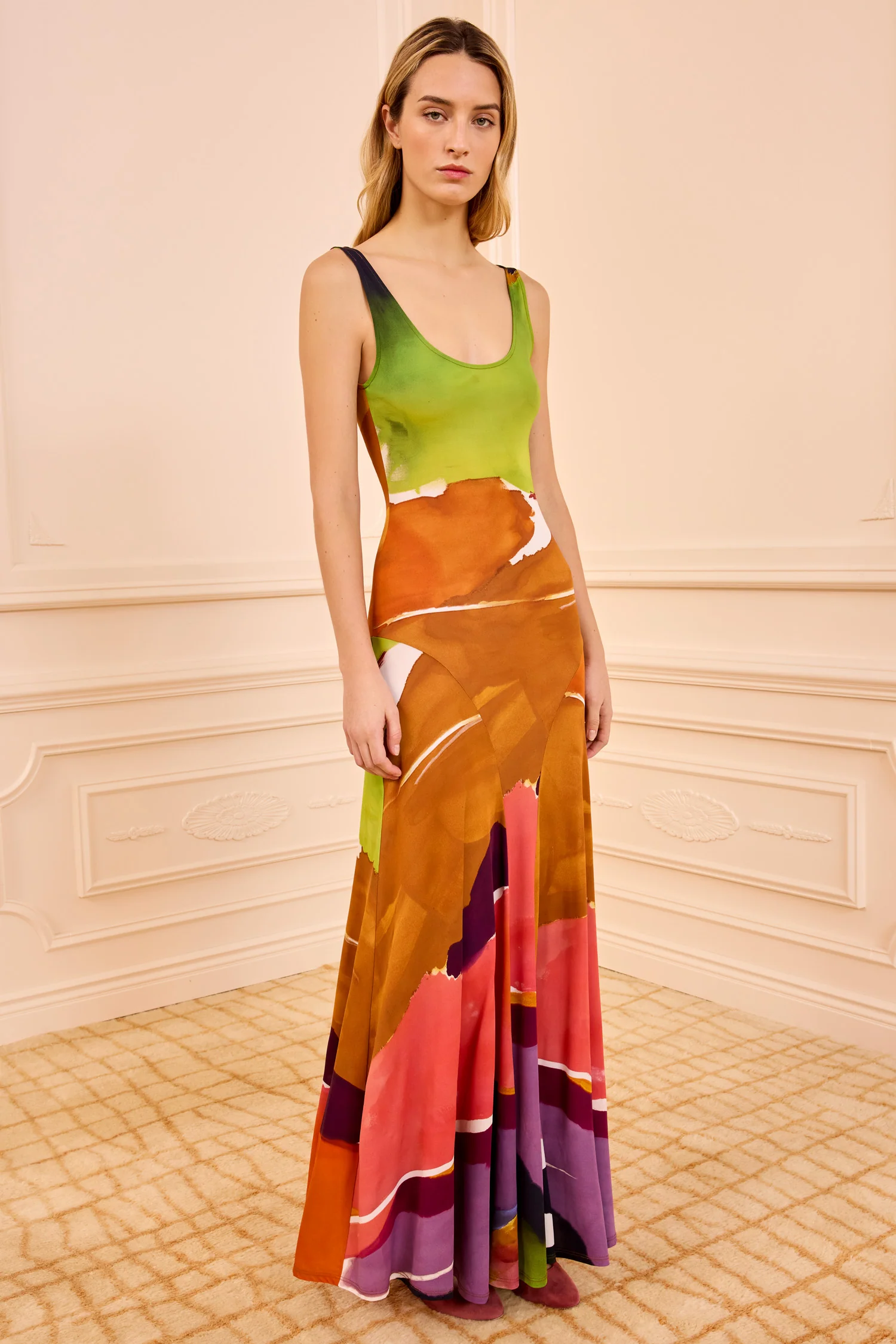 Malie Jersey Dress - Nature Abhors A Vacuum - Image 4