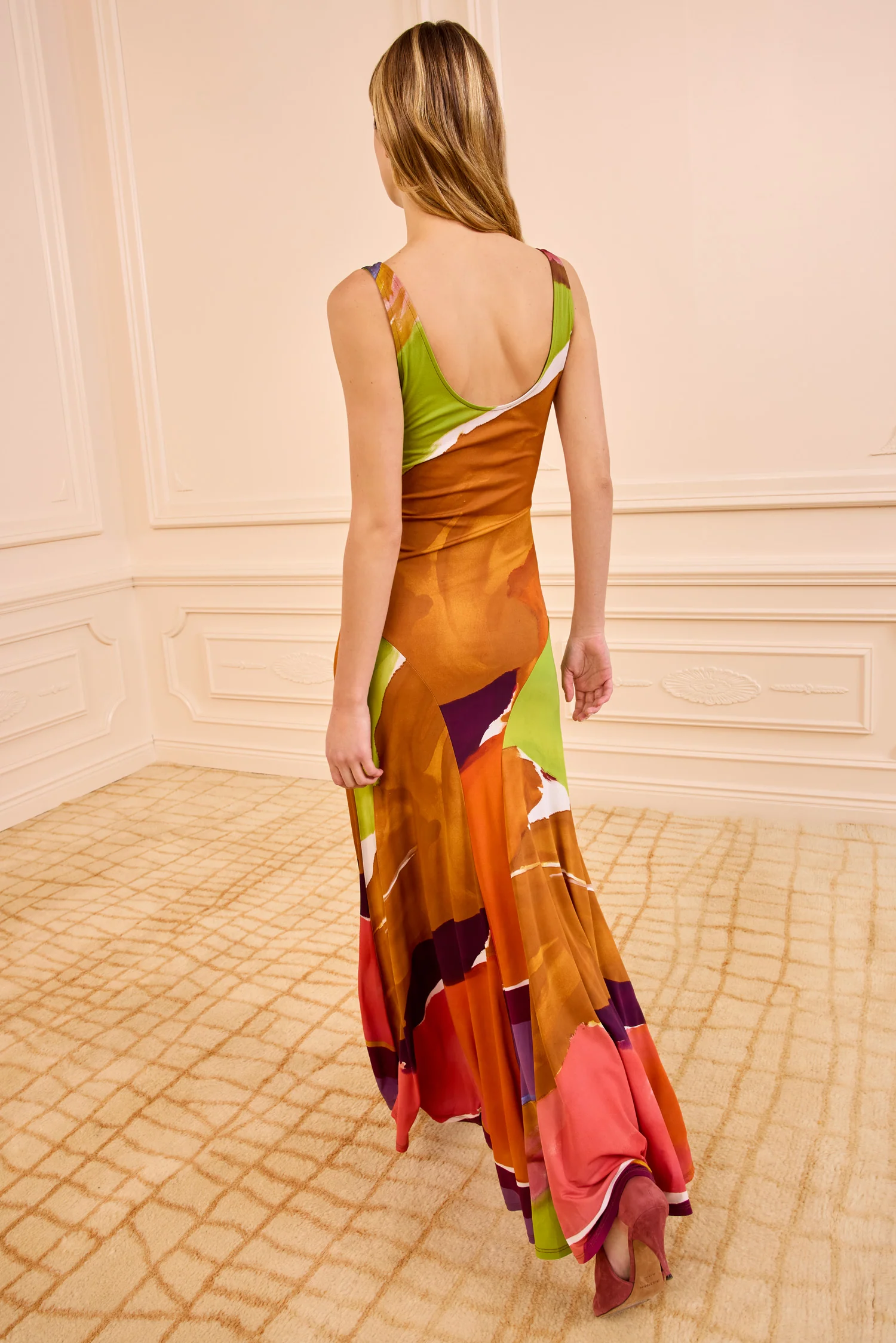Malie Jersey Dress - Nature Abhors A Vacuum - Image 5