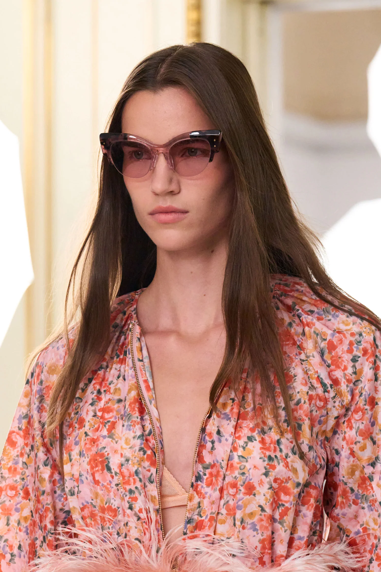 Marius Cat-Eye Sunglasses - Rose Tortoise - Image 3