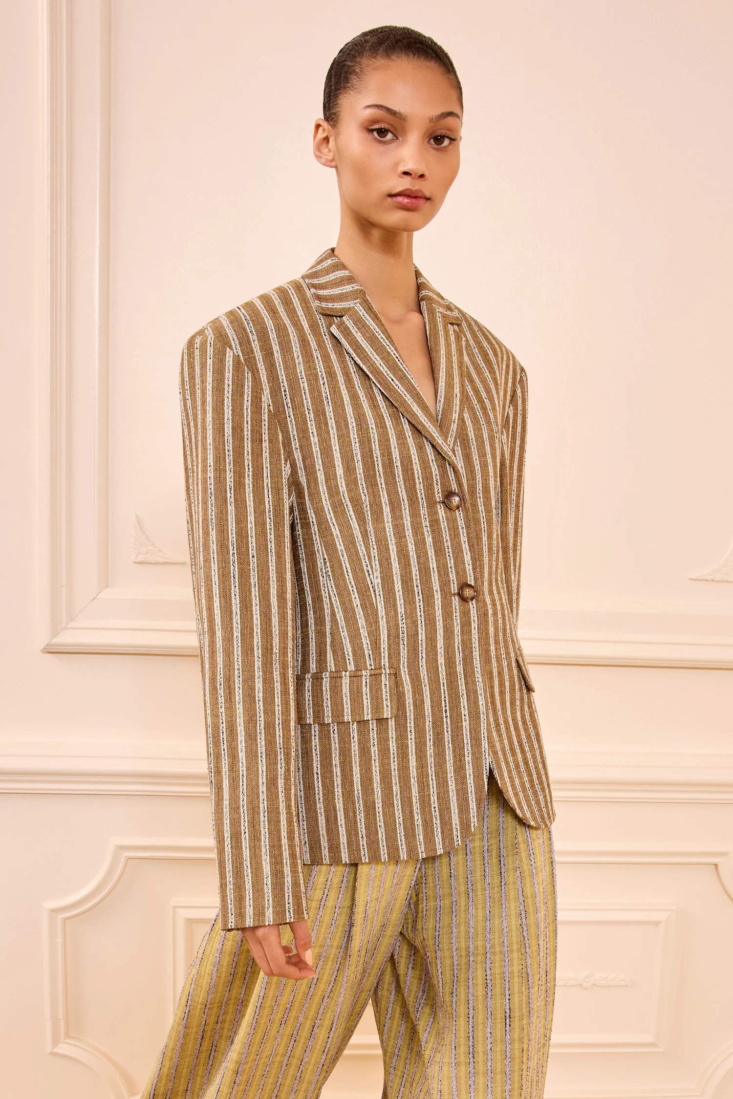 Matteo Tailored Blazer - Linum