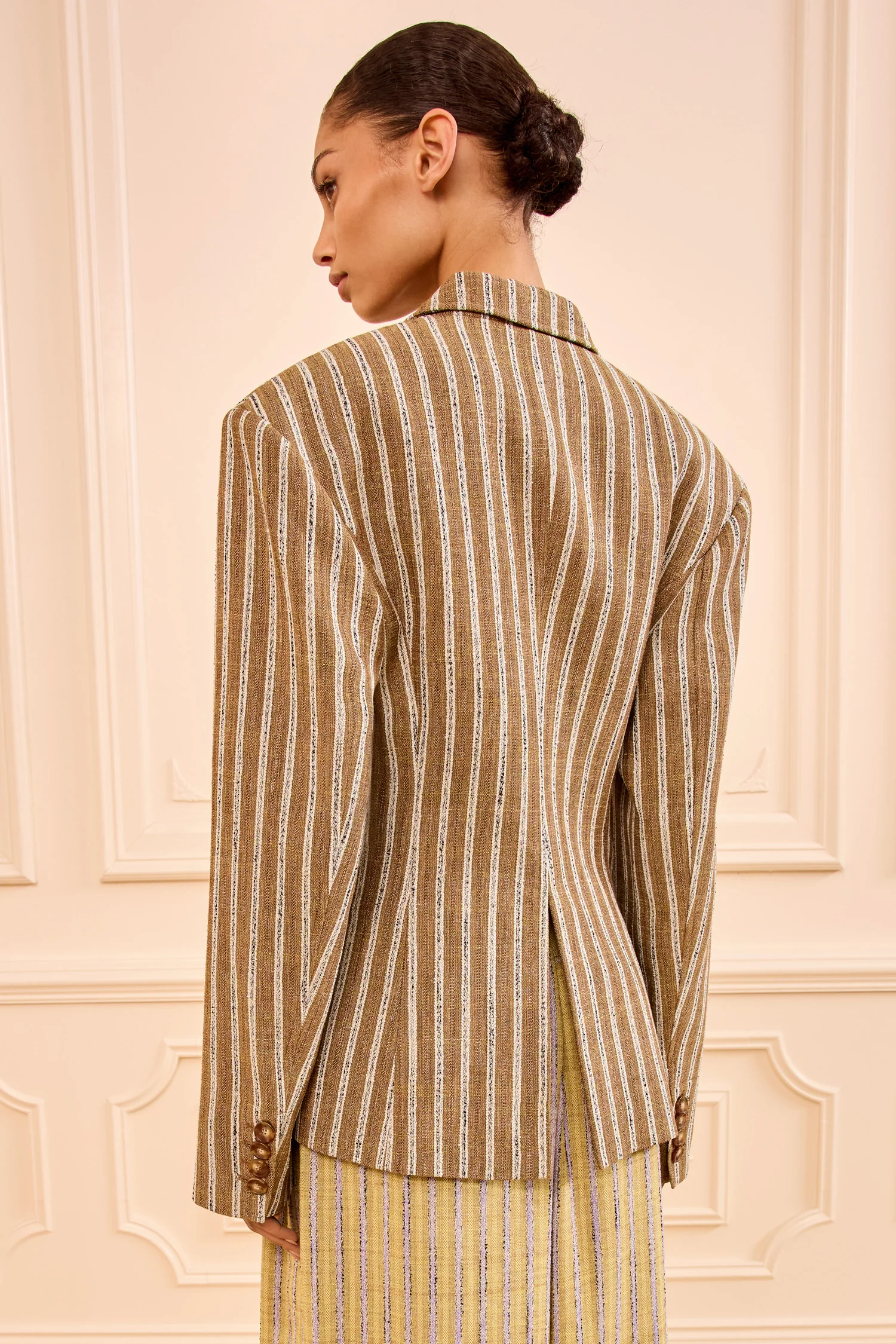 Matteo Tailored Blazer - Linum - Image 4