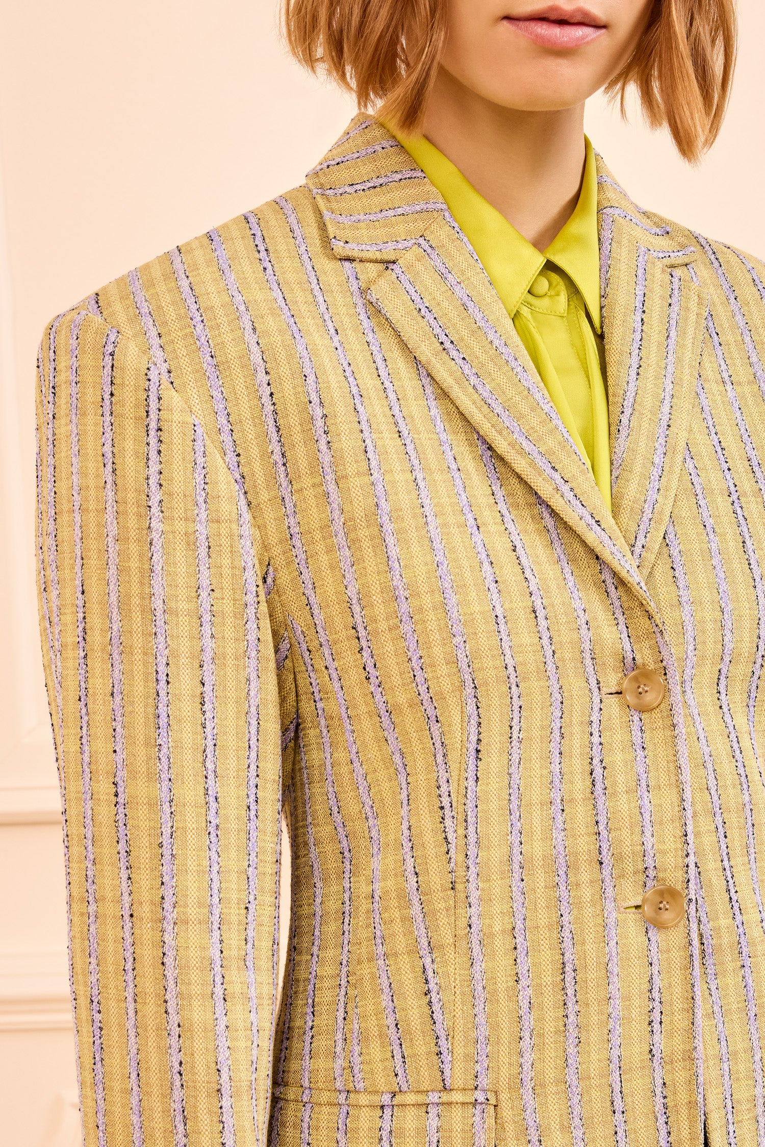 Matteo Tailored Blazer - Agave - Image 2